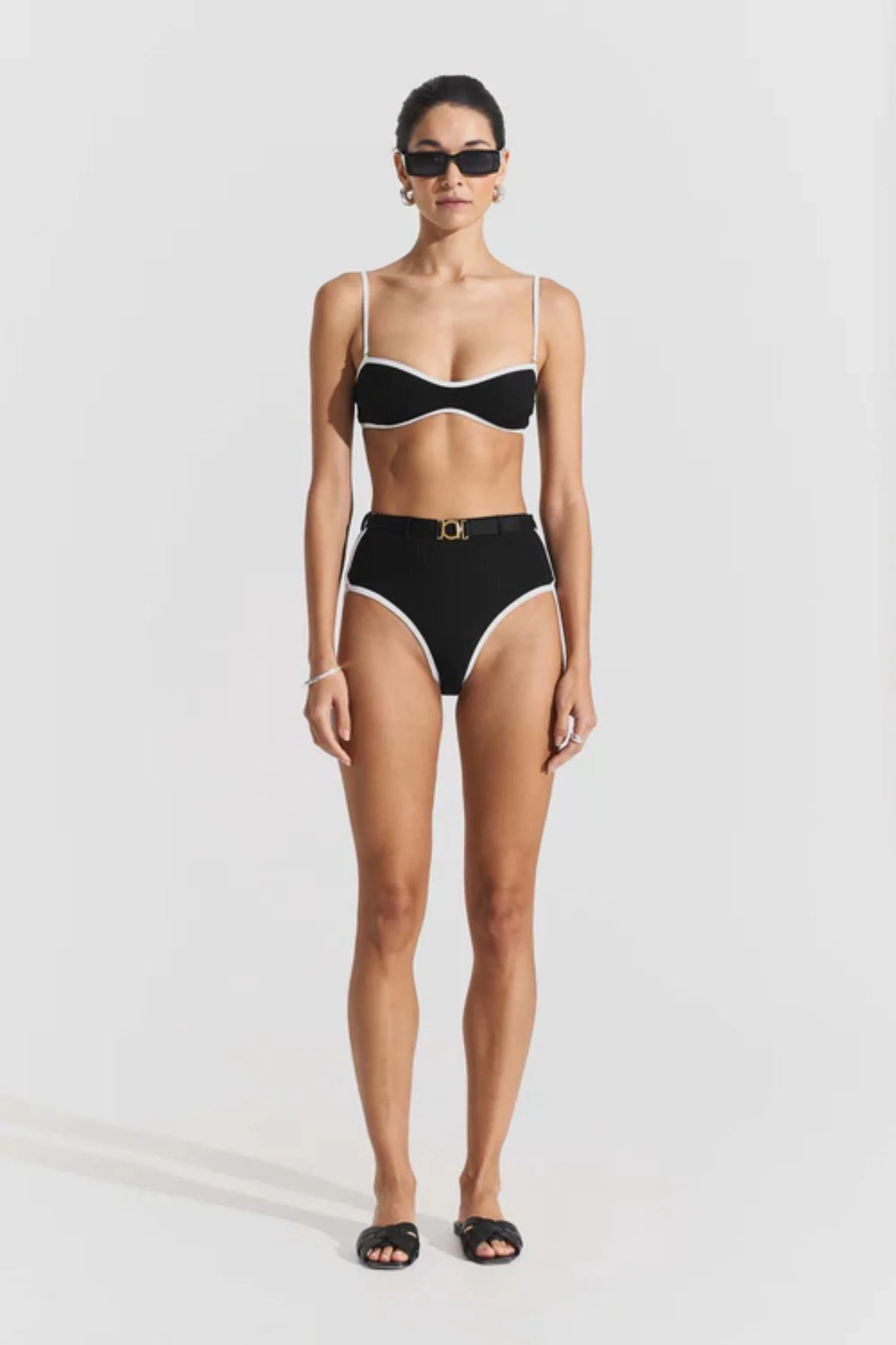 Ribbed Sport Botttom - Black - Image 4