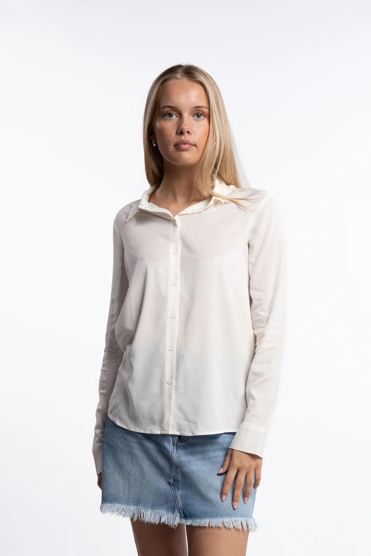 Milly NP Shirt 9942- Clear Cream - Image 2