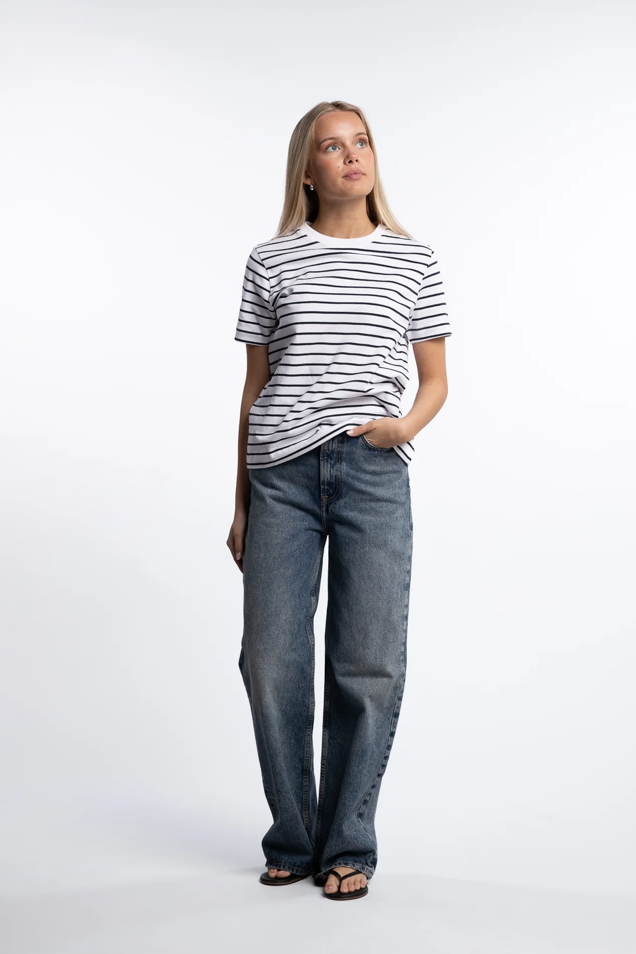 Camino T-shirt SS 6024- Salute Stripe - Image 4