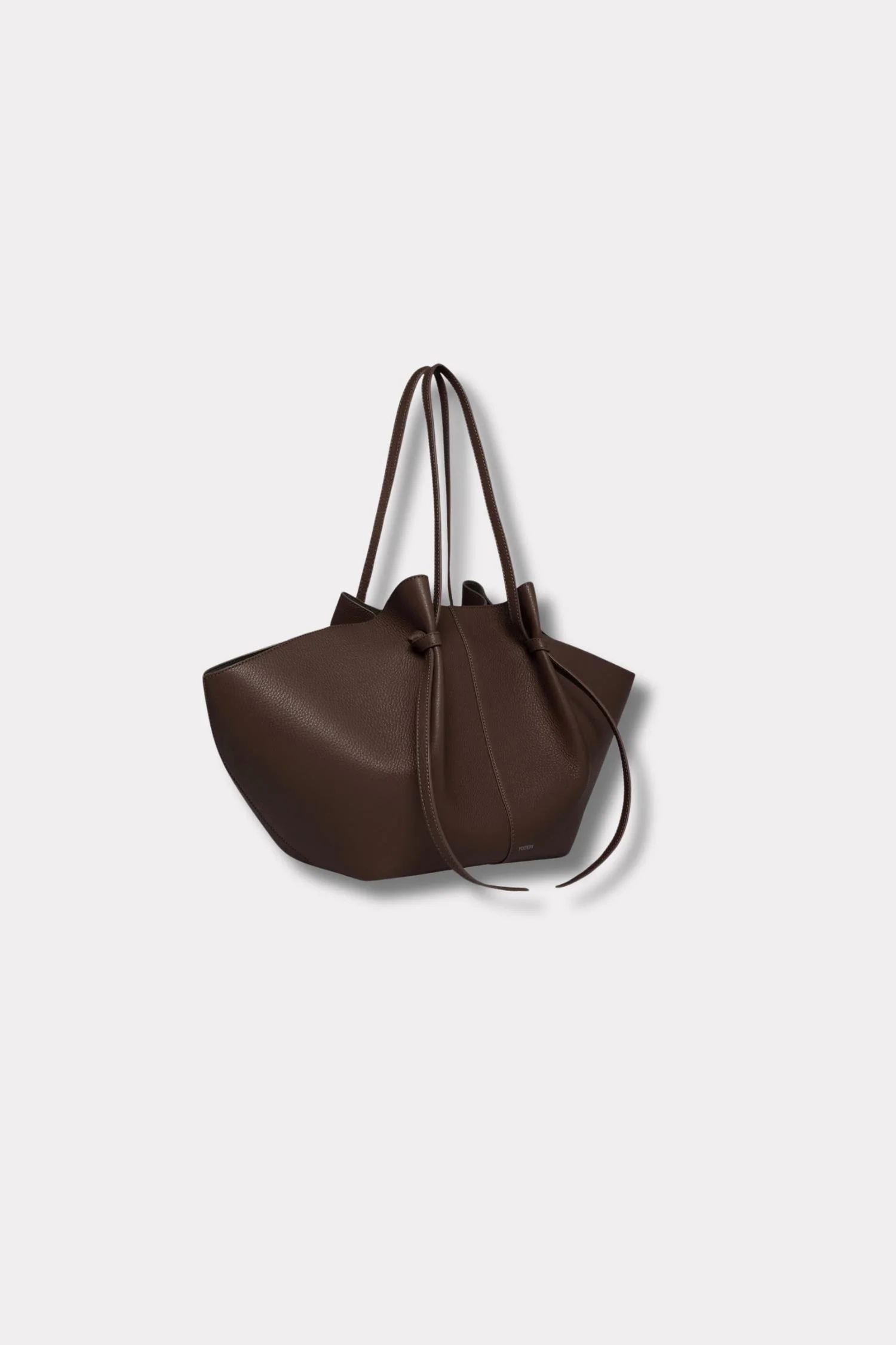 Large Mochi- Espresso Pebble Grained Leather - Image 4