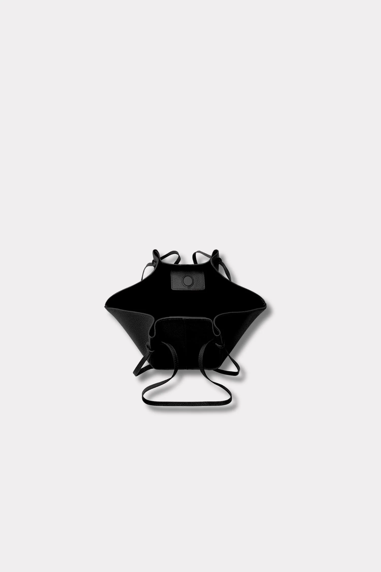 Mochi- Black Pebble Grained Leather - Image 3