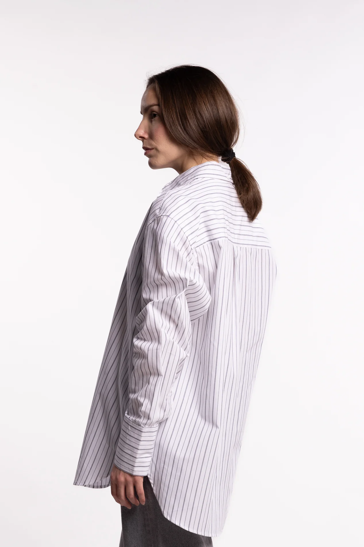 Salovas Shirt 13072 - White Stripe - Image 2