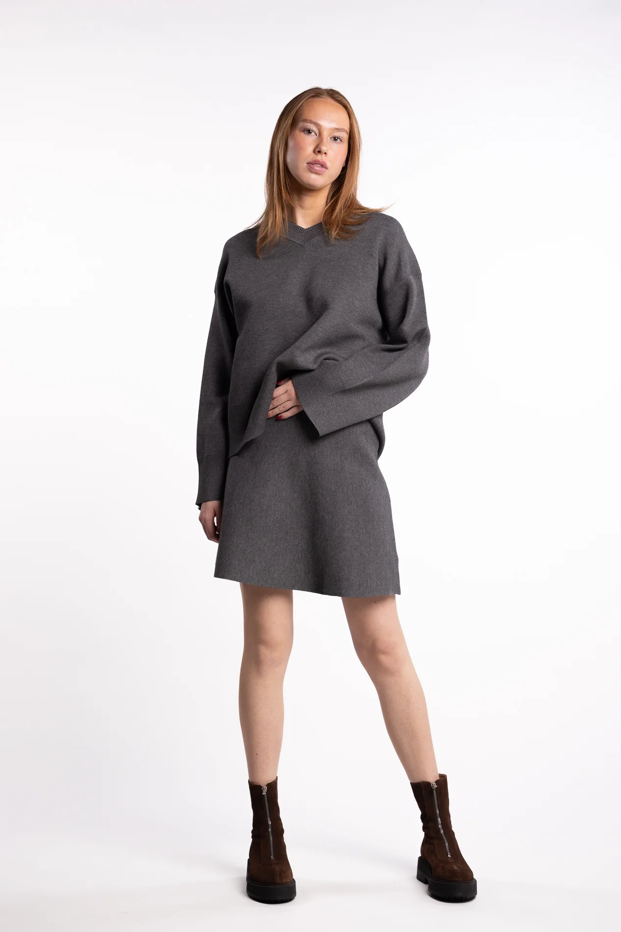 Salula skirt 15825 - Dark Grey - Image 5
