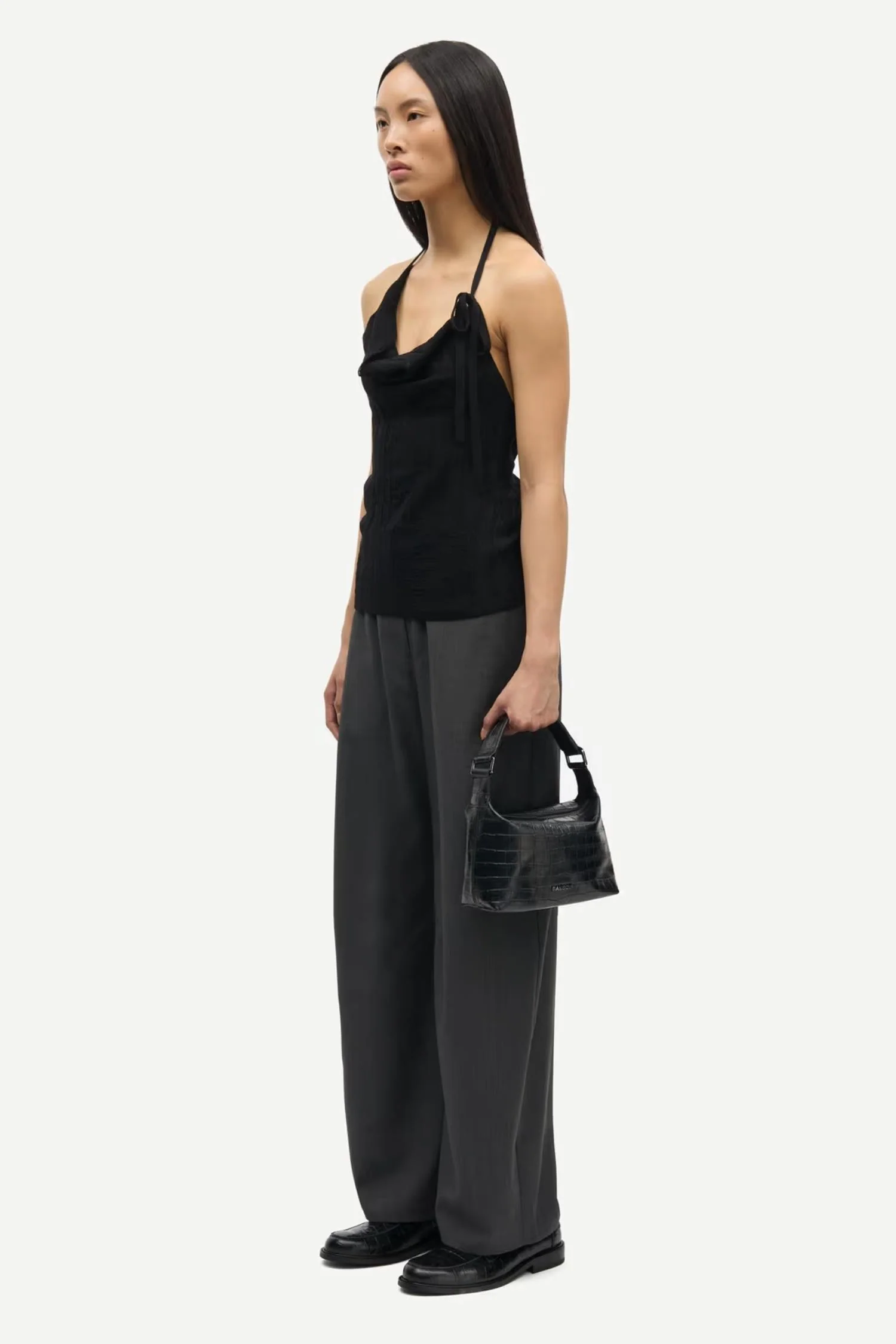 Saroko Trousers 15449- Dark Grey Mel - Image 5