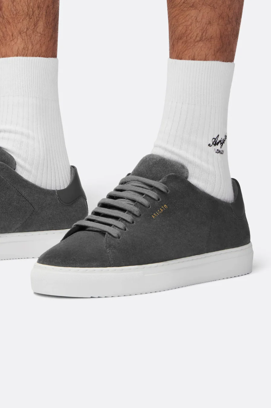 Clean 90 Suede Dark Grey/White - Image 2