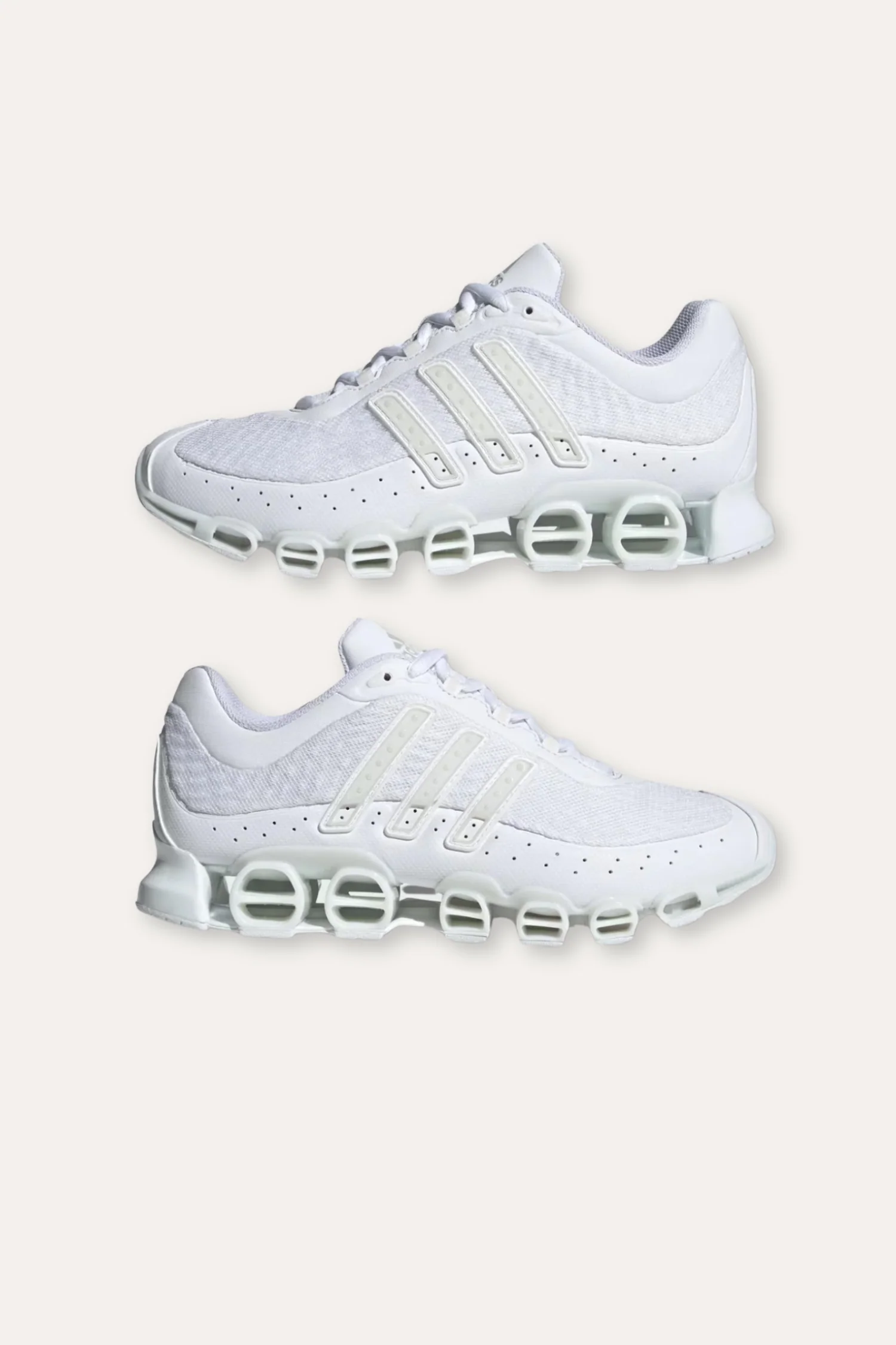 Women's Megaride- Ftwwht/Ftwwht/Greone JH5523 - Image 6