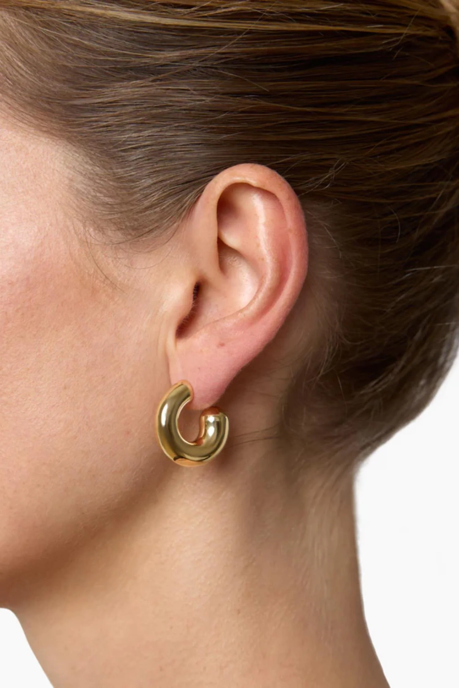 The Rose Earrings- Gold - Image 3