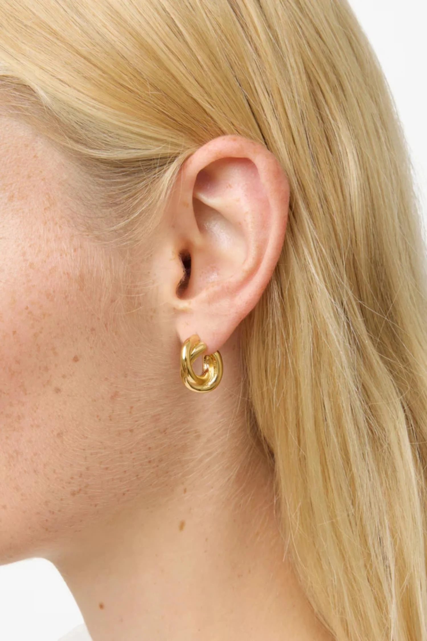 The Diana Earrings- Gold - Image 2