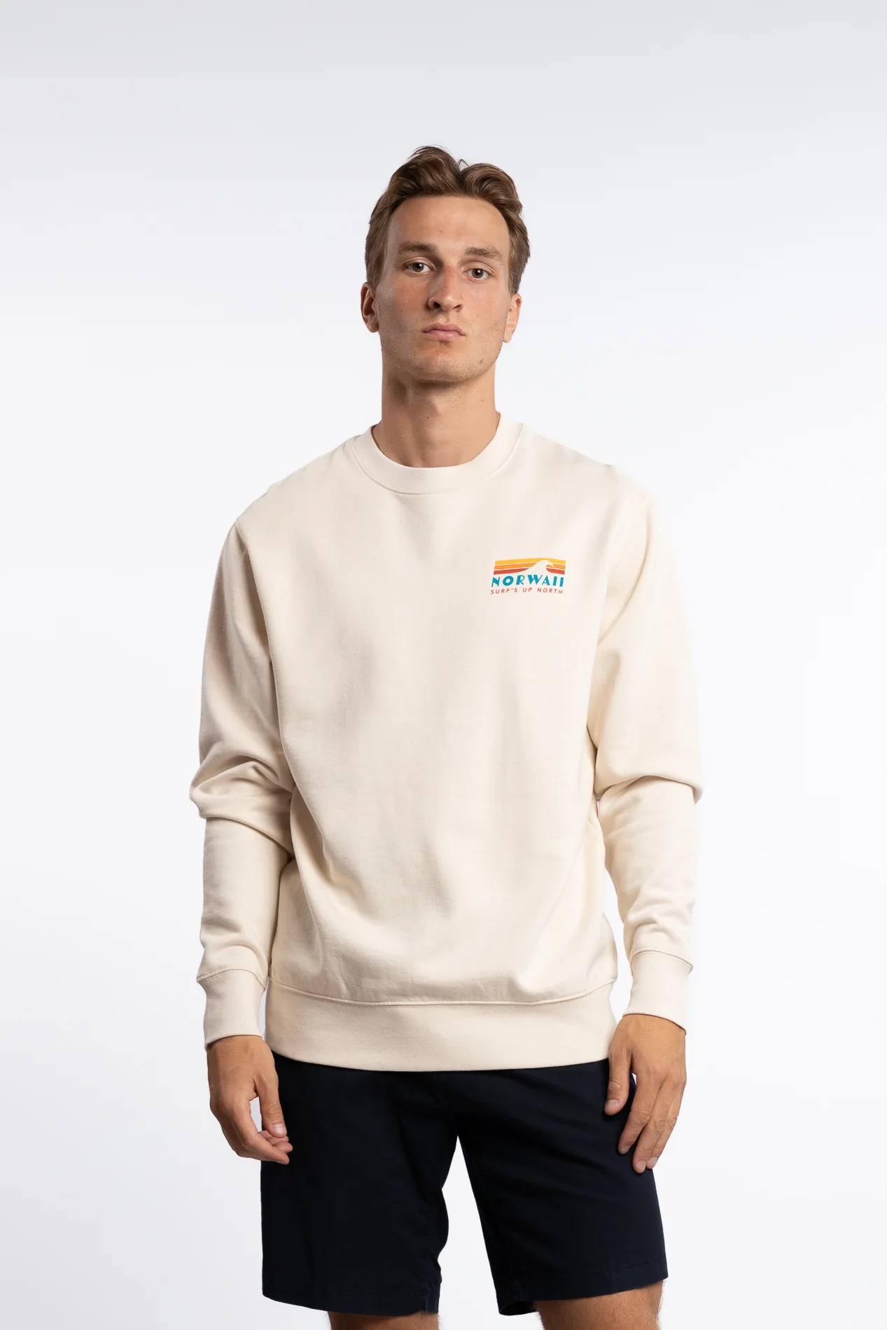 Surf's Up North - Naturlig - Sweater - Image 2