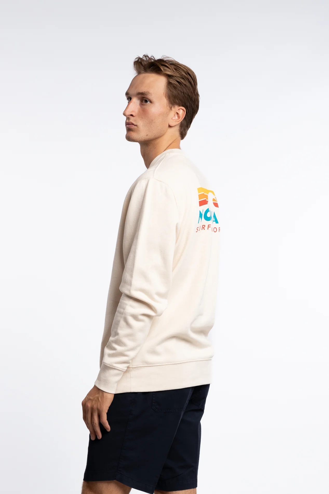 Surf's Up North - Naturlig - Sweater - Image 3