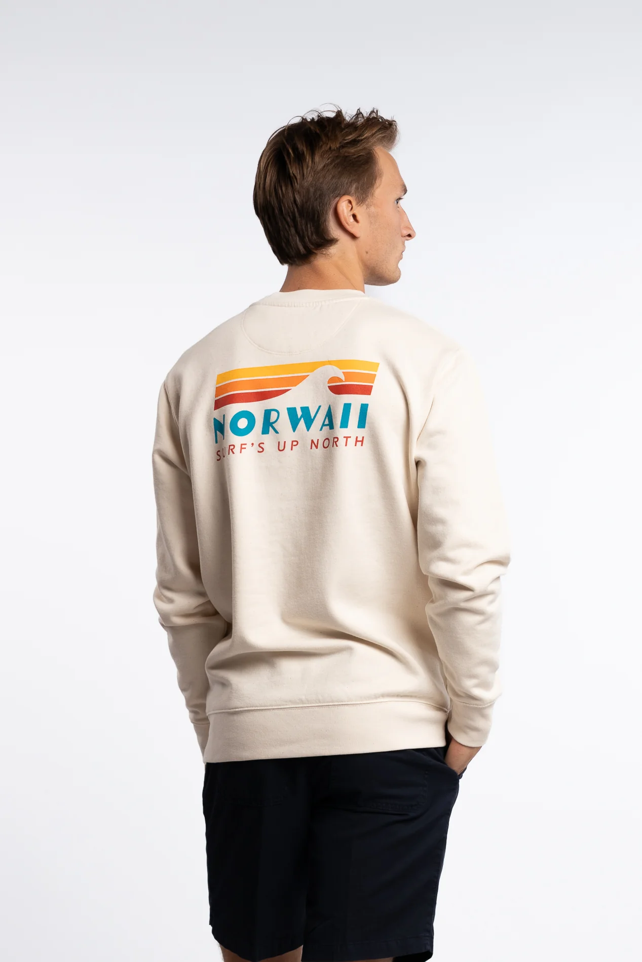 Surf's Up North - Naturlig - Sweater - Image 4