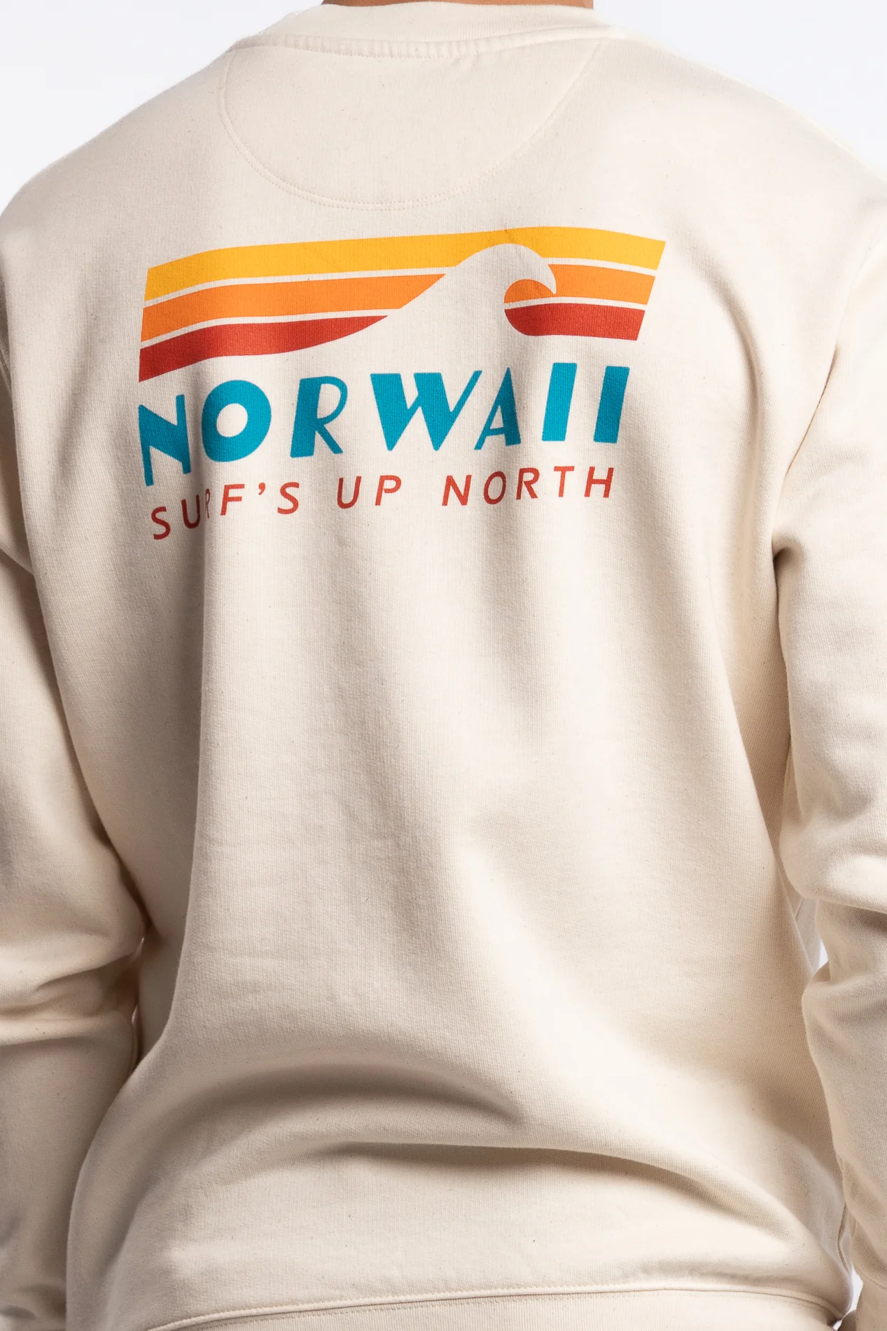 Surf's Up North - Naturlig - Sweater - Image 5