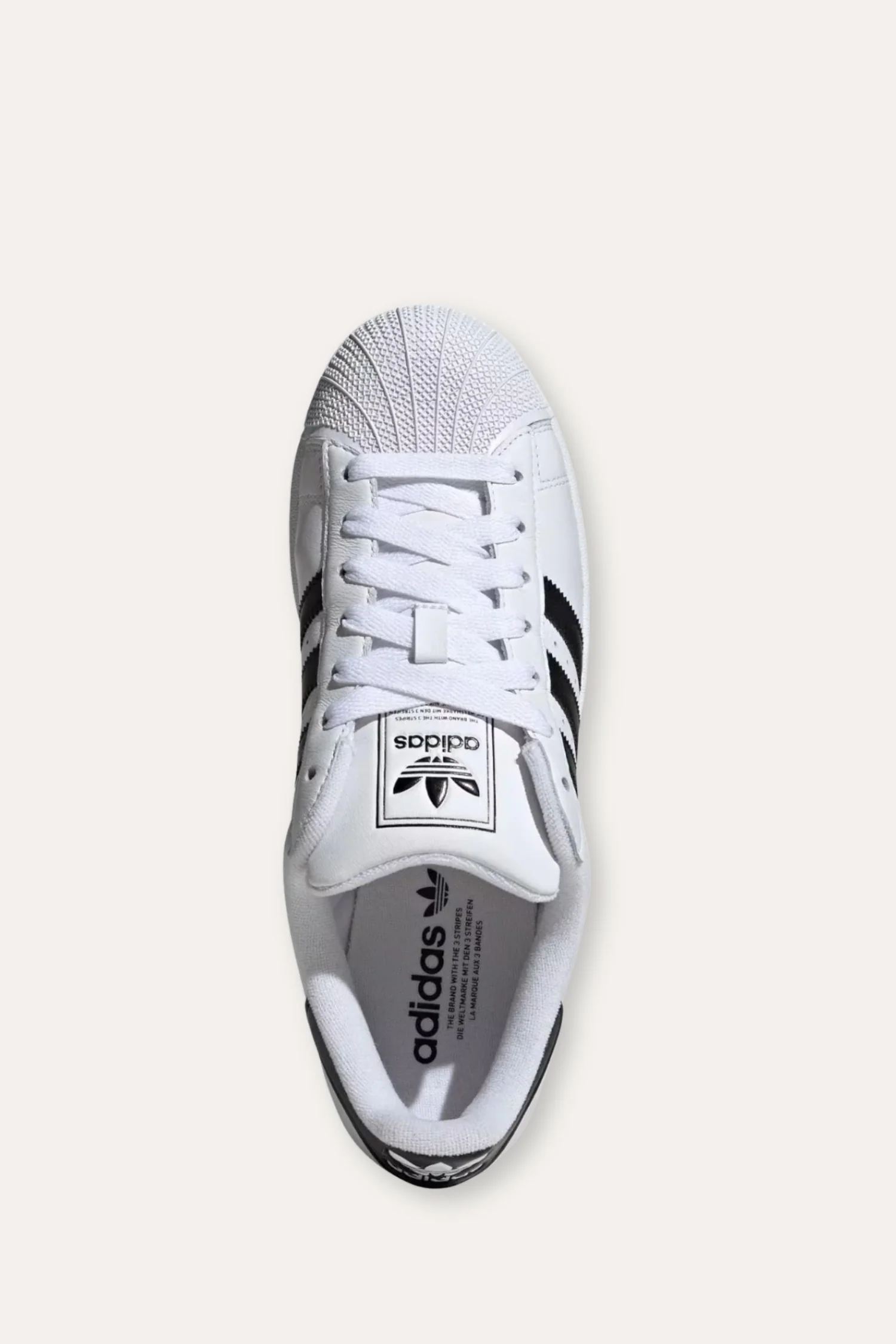 Women's Superstar II- Ftwwht/Cblack/Ftwwht- IH8659 - Image 4
