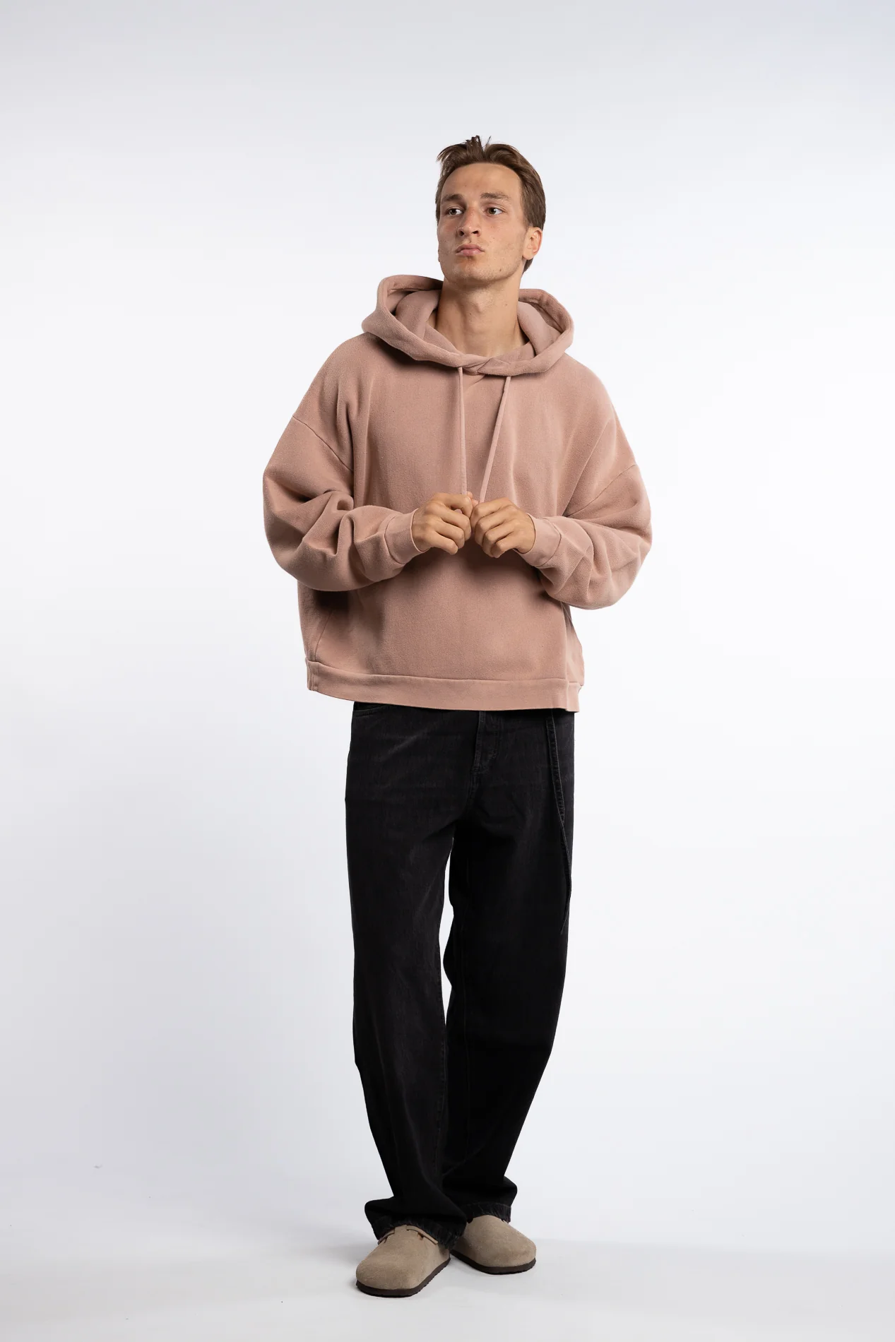 Hooded Sweater Lavender Purple - Image 5