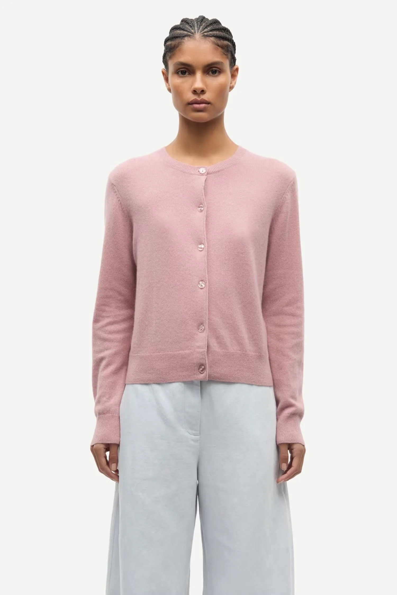 Saboston Cardigan 6304 - Orchid Haze Mel - Image 2