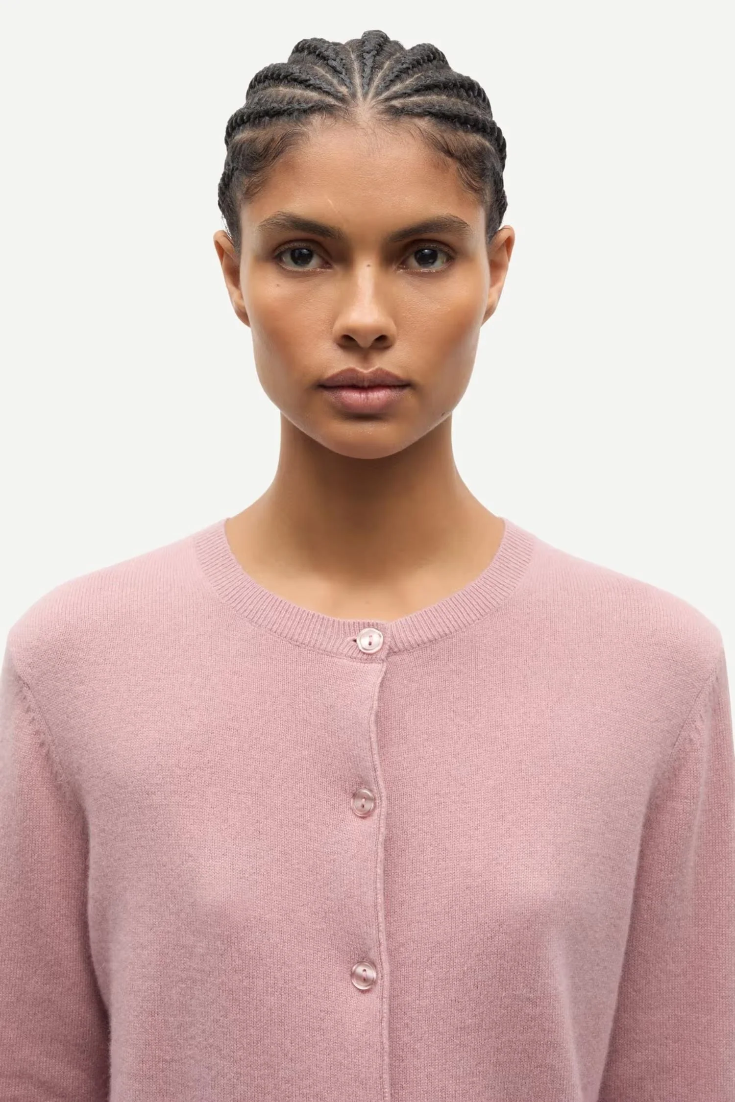 Saboston Cardigan 6304 - Orchid Haze Mel - Image 3