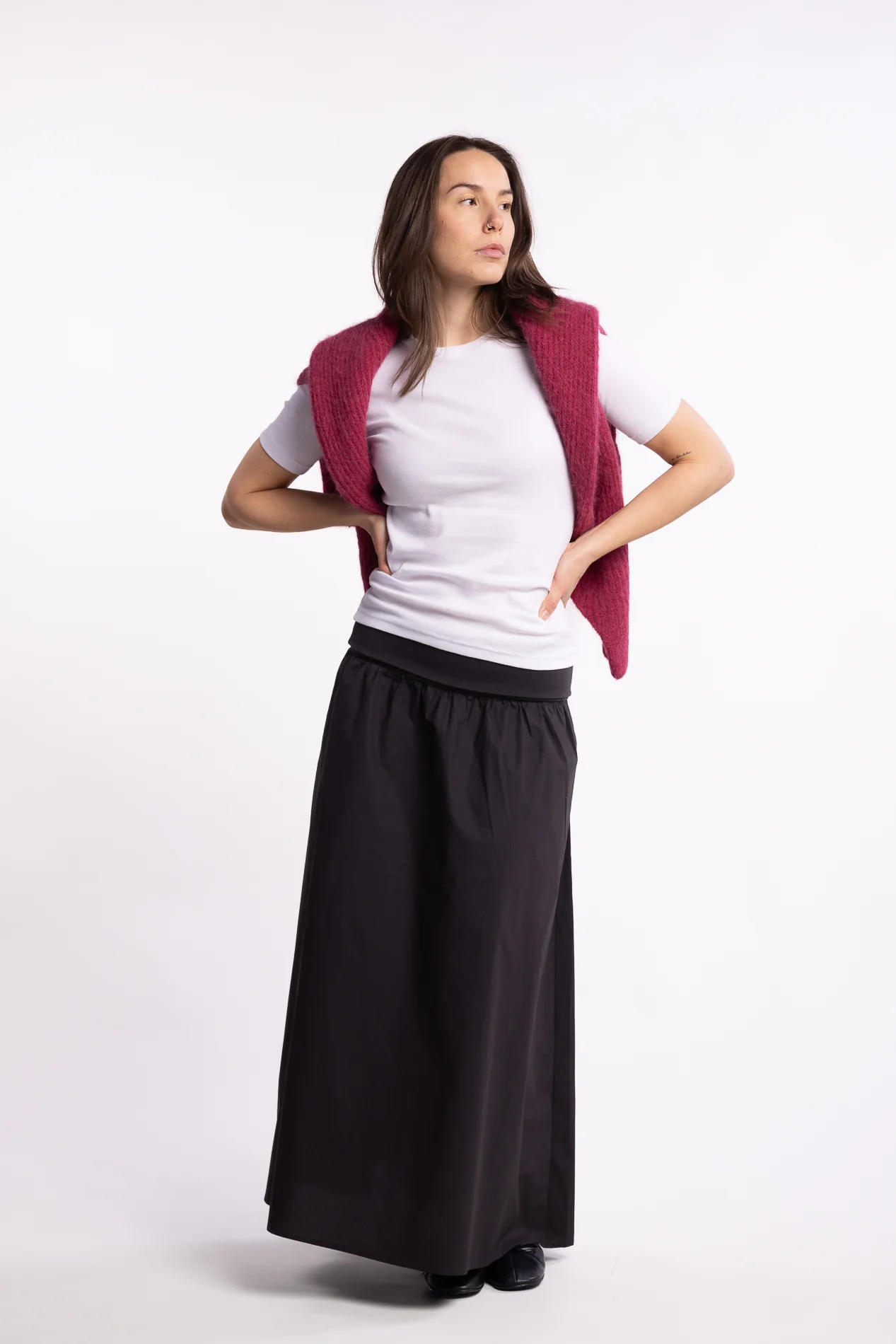Sathea Skirt 15756 - Black - Image 3