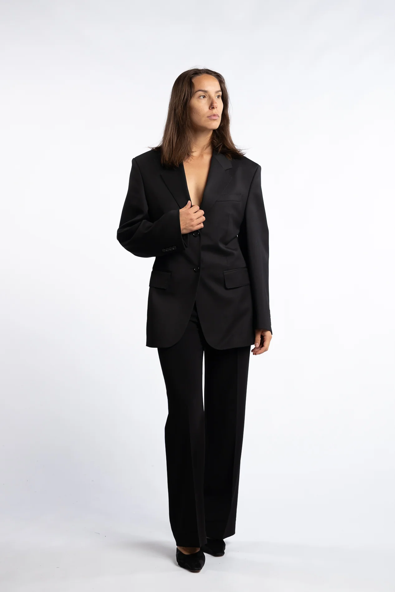 Hourglass Blazer- Black - Image 5