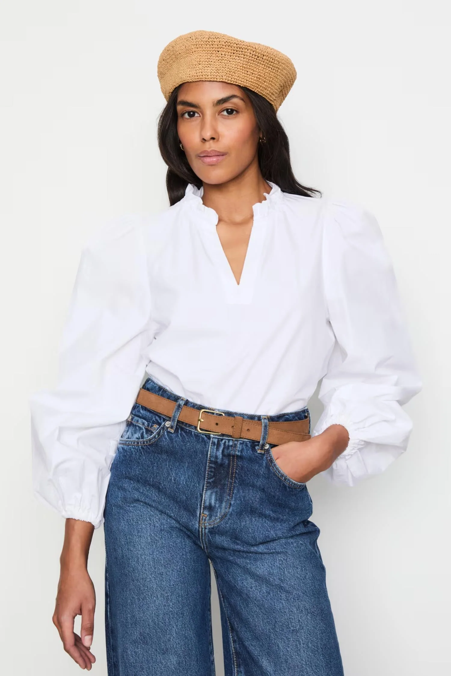 Infinity Blouse- White - Image 4