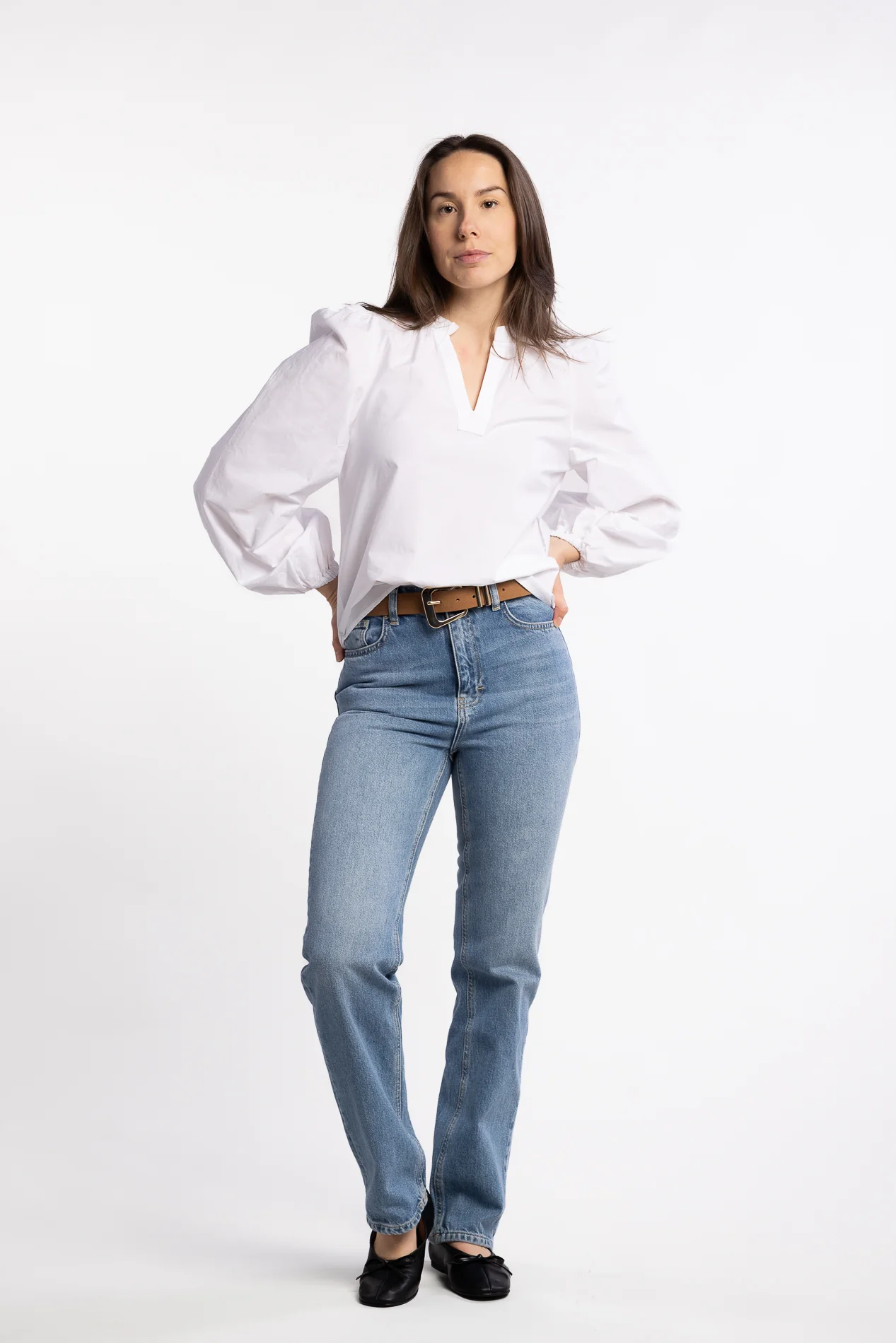 Infinity Blouse- White - Image 8
