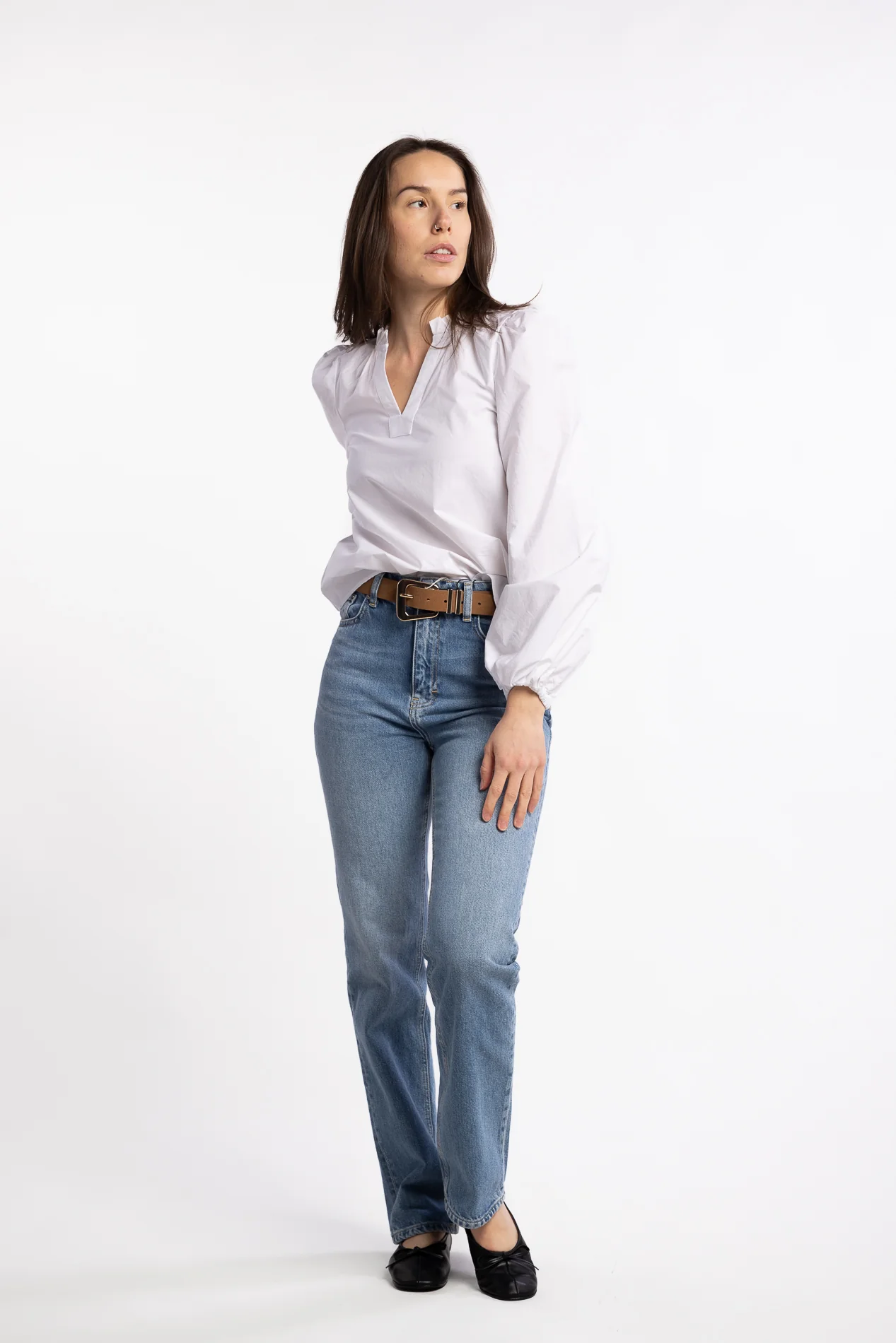 Infinity Blouse- White - Image 9