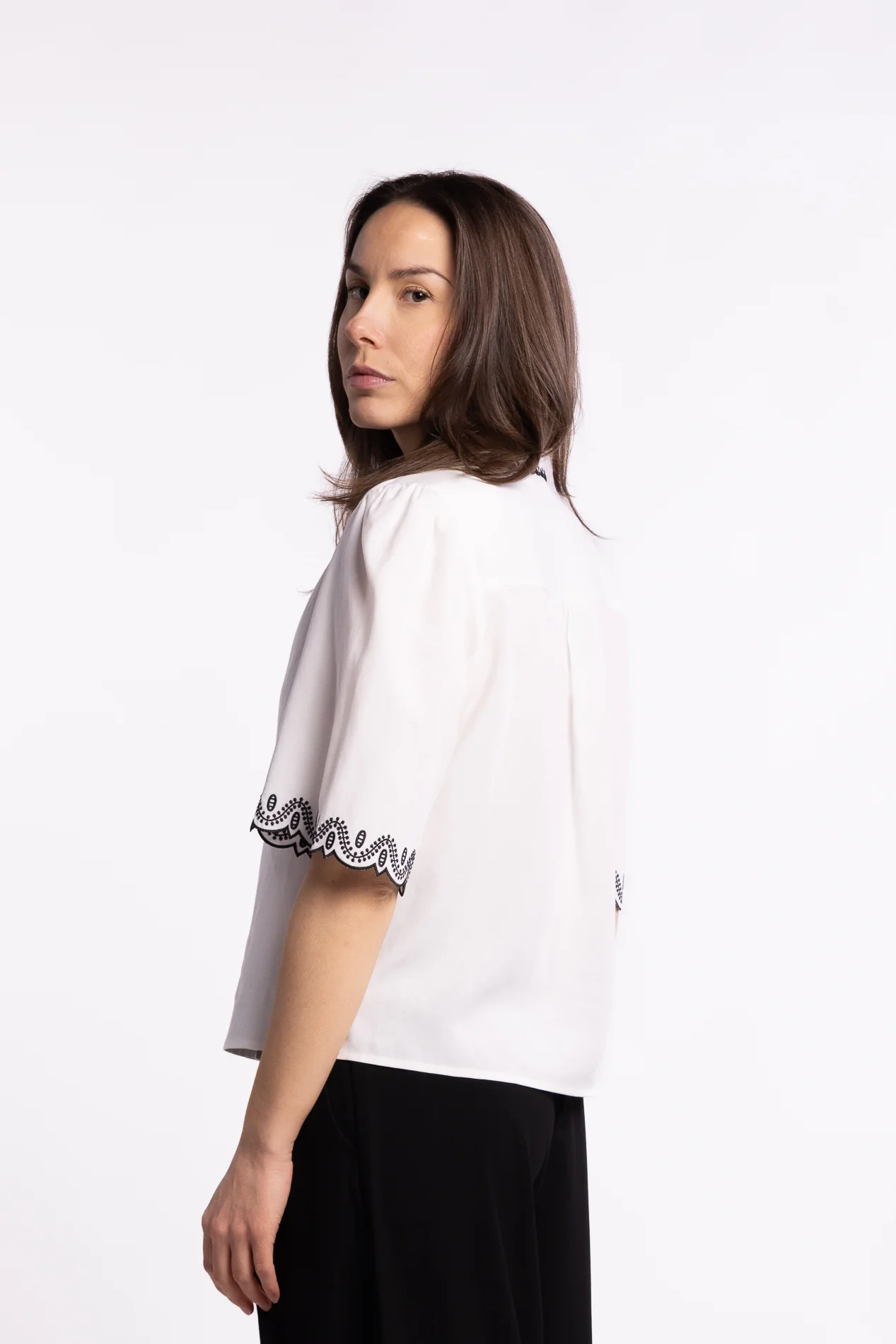 Jane Blouse- Cream - Image 5