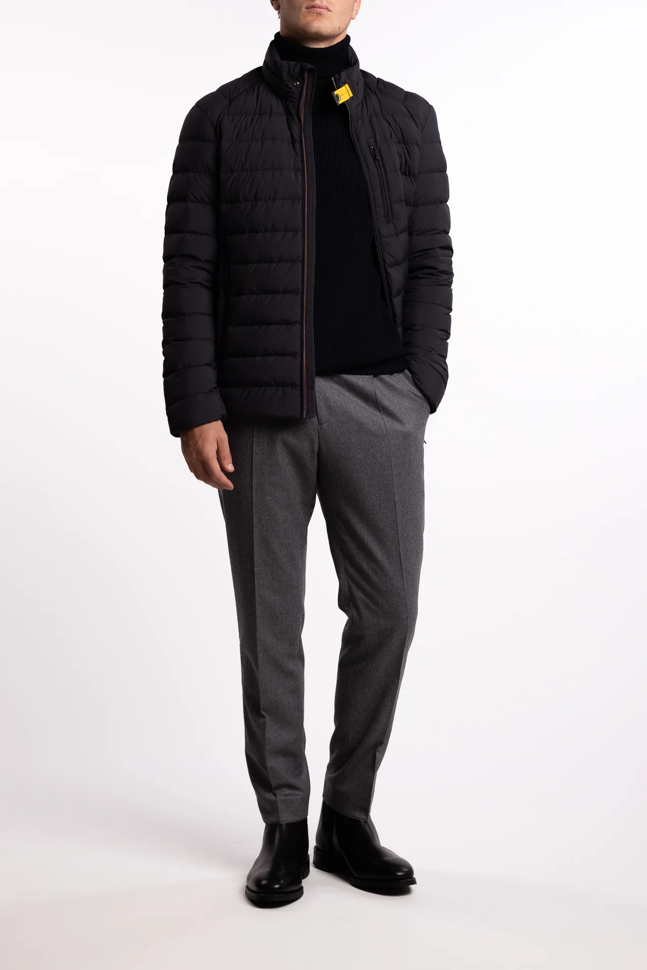 Ugo Short Down Jacket Black - Image 5