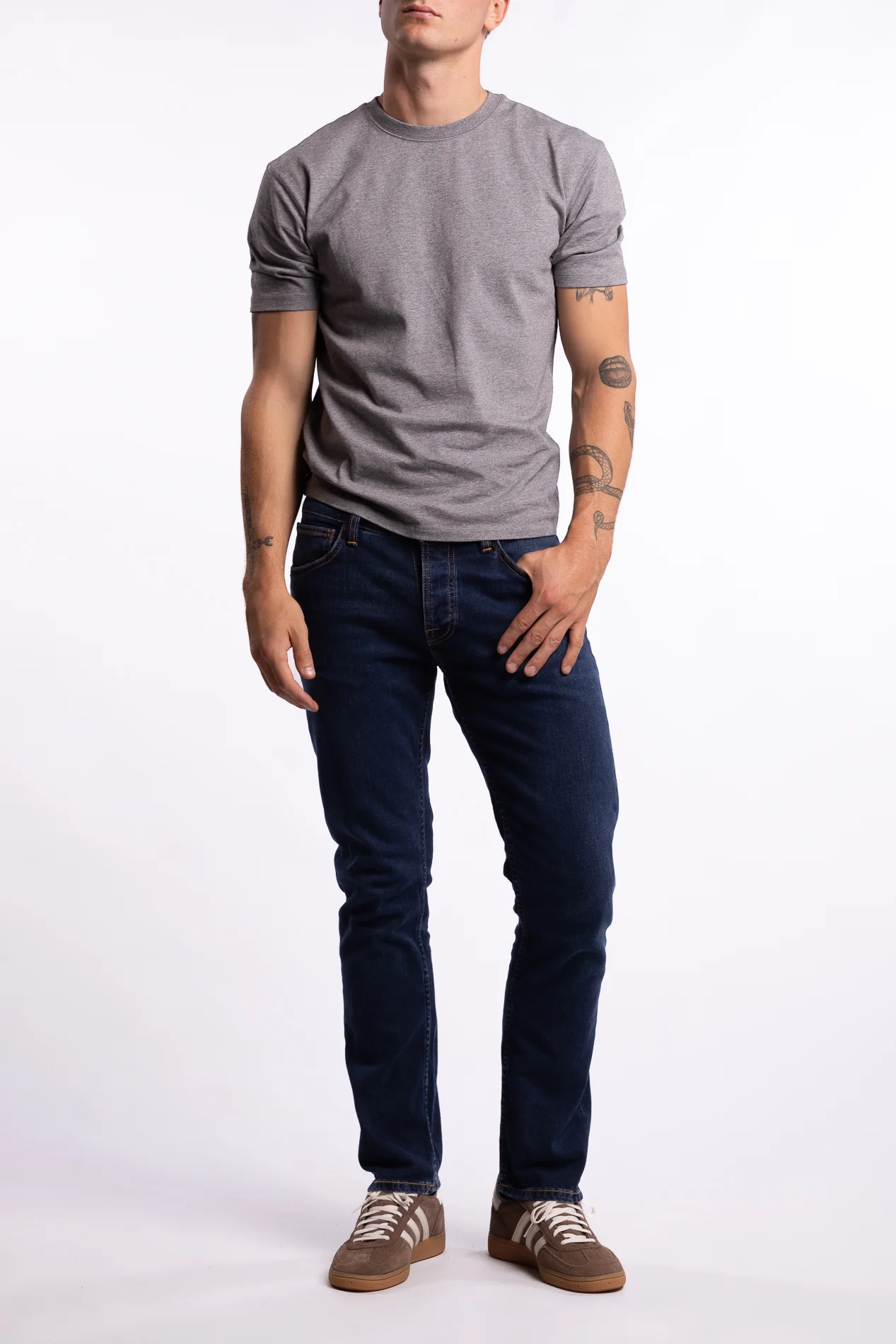 Grim Tim Slim Fit Jeans New Ink - Image 6