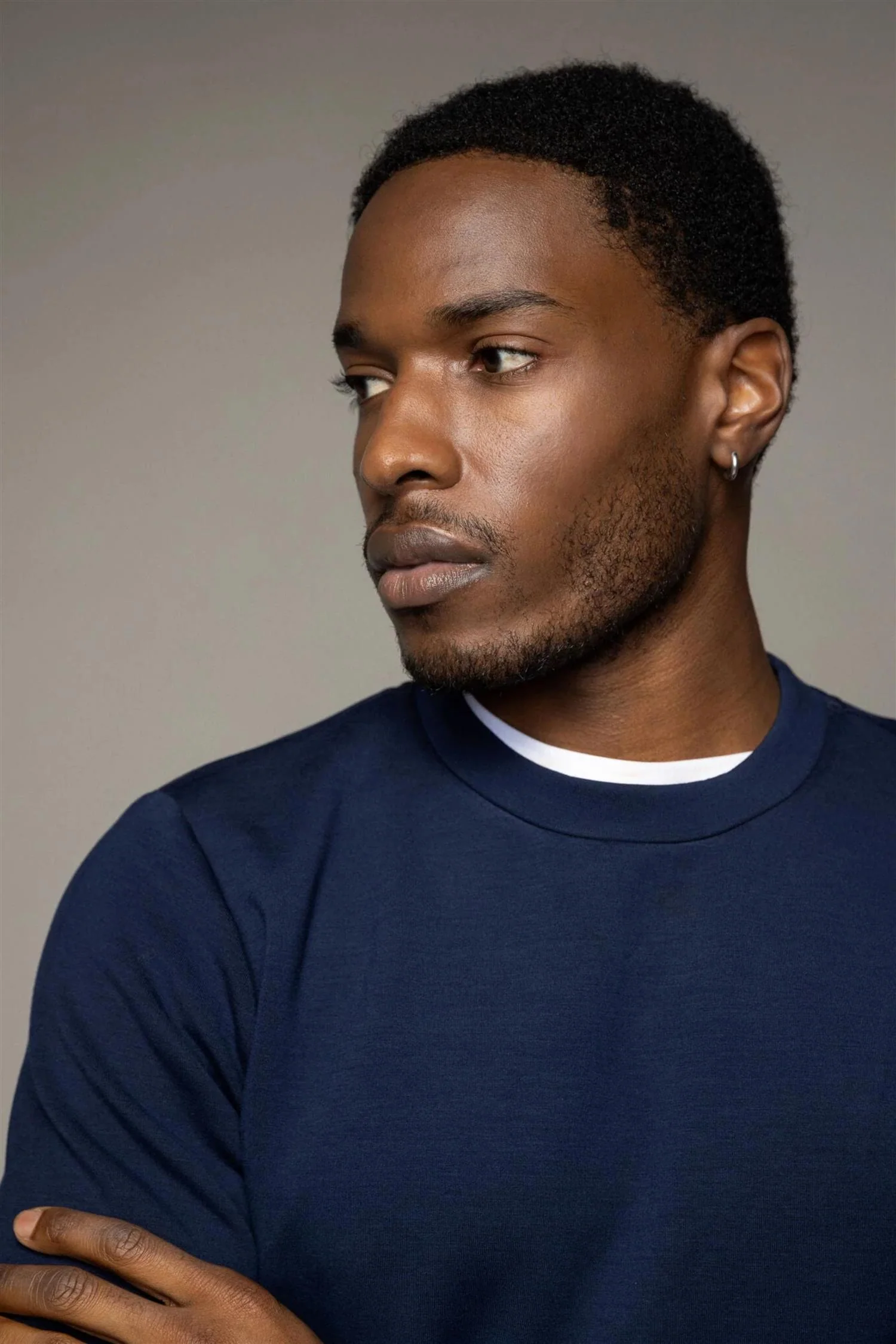Abel Crew Neck Sweat Salute Navy - Image 4