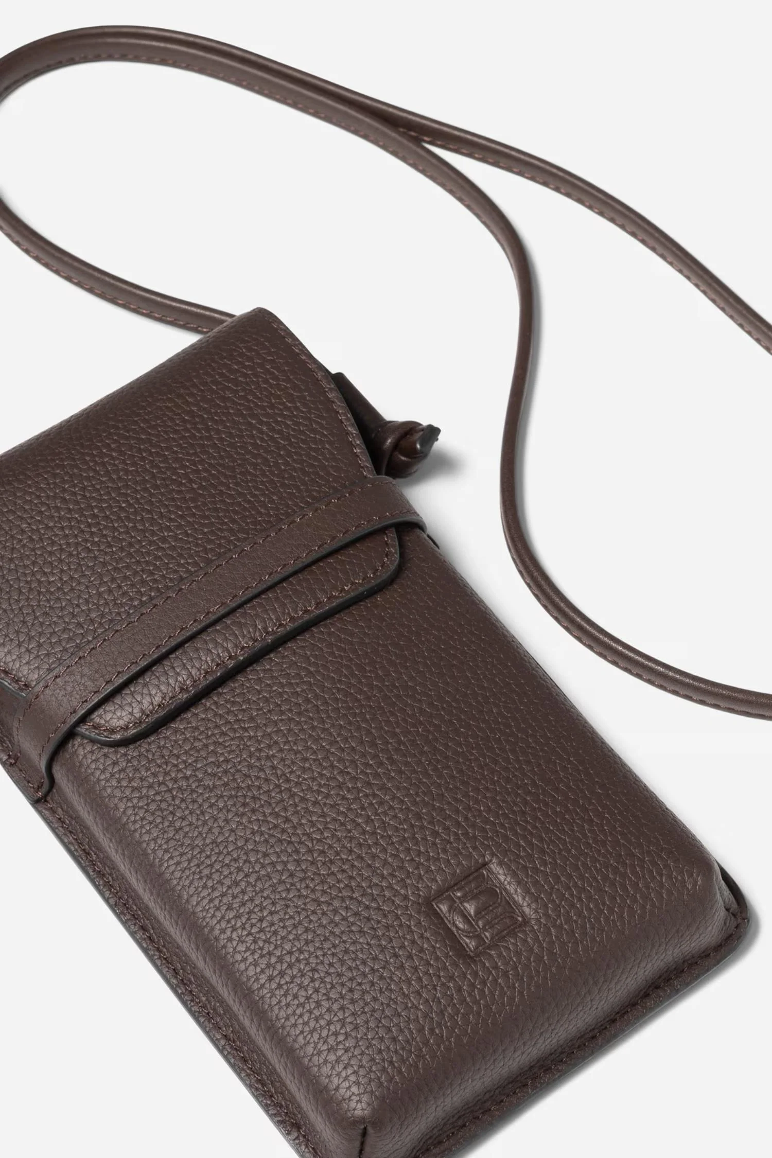 Mobile Pouch- Dark Brown - Image 2