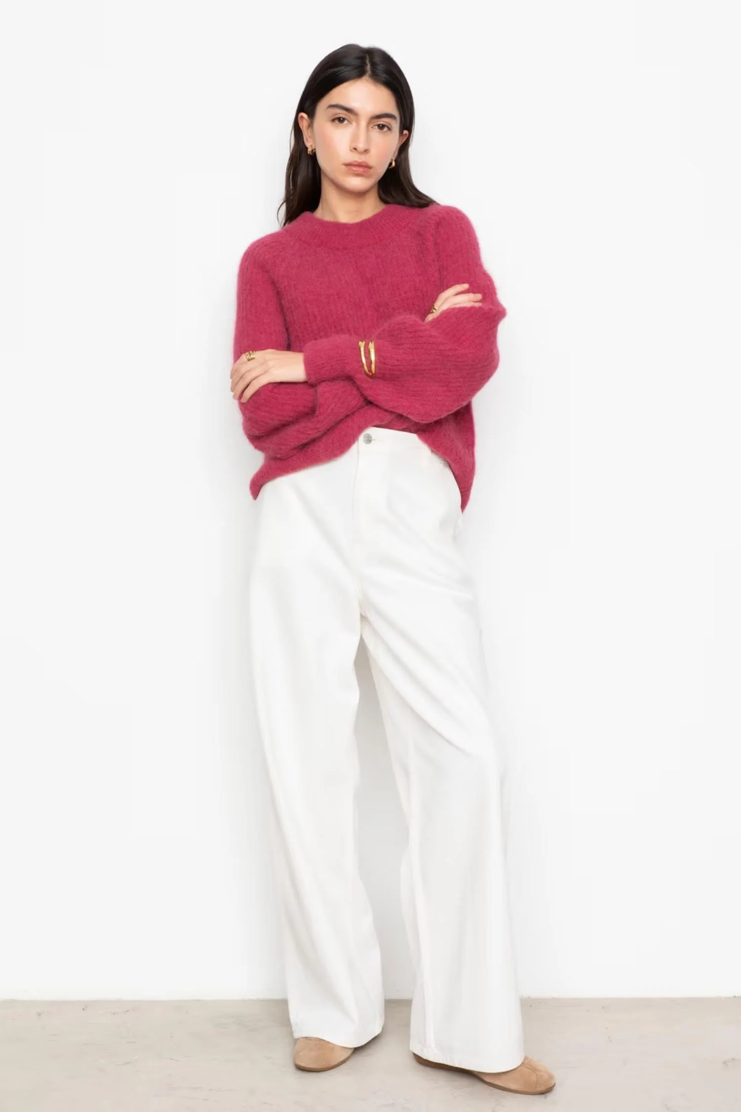 Gaby Knit- Berry - Image 4