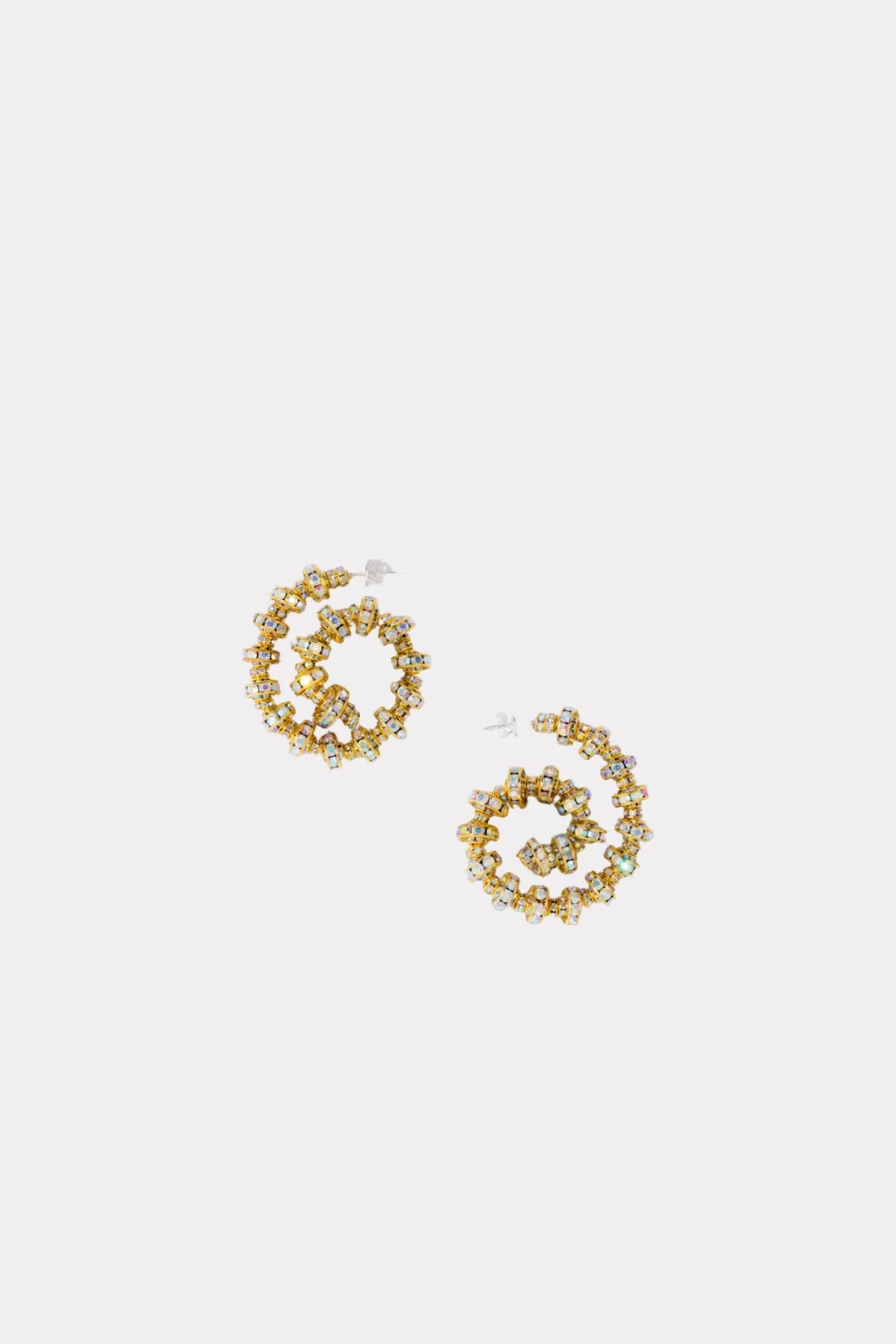 Spiral Hoops- Gold - Image 2