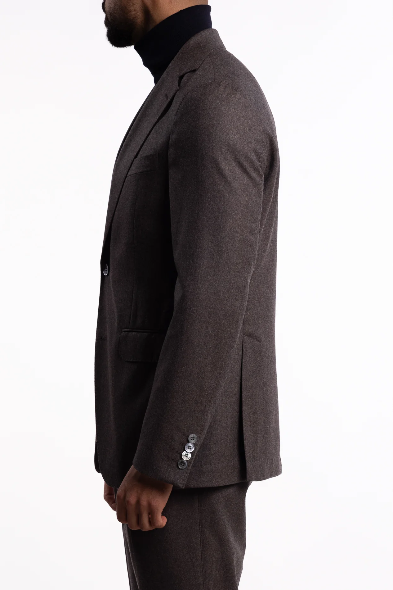 New Sienna Flanell Blazer Brown - Image 2