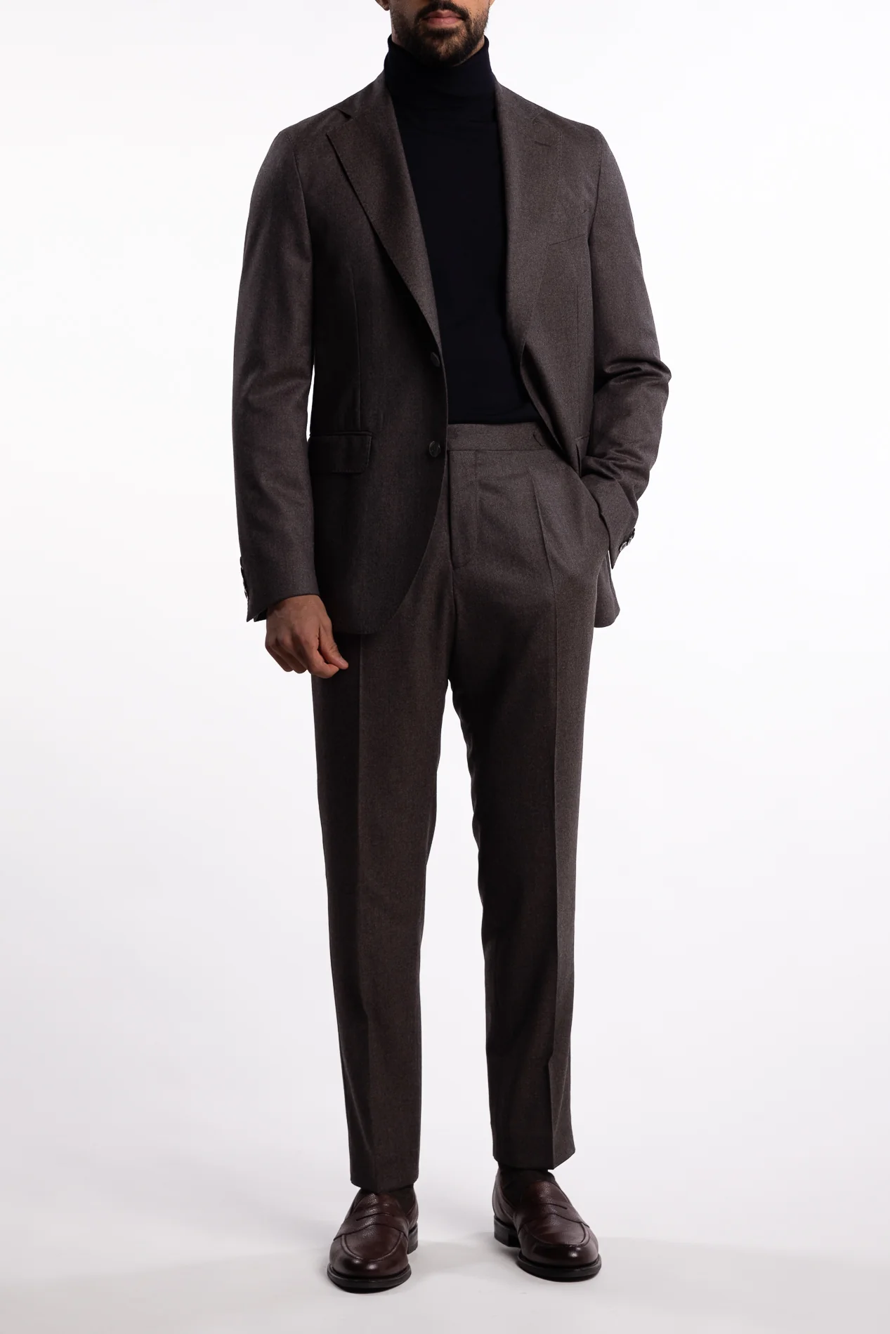 New Sienna Flanell Blazer Brown - Image 5