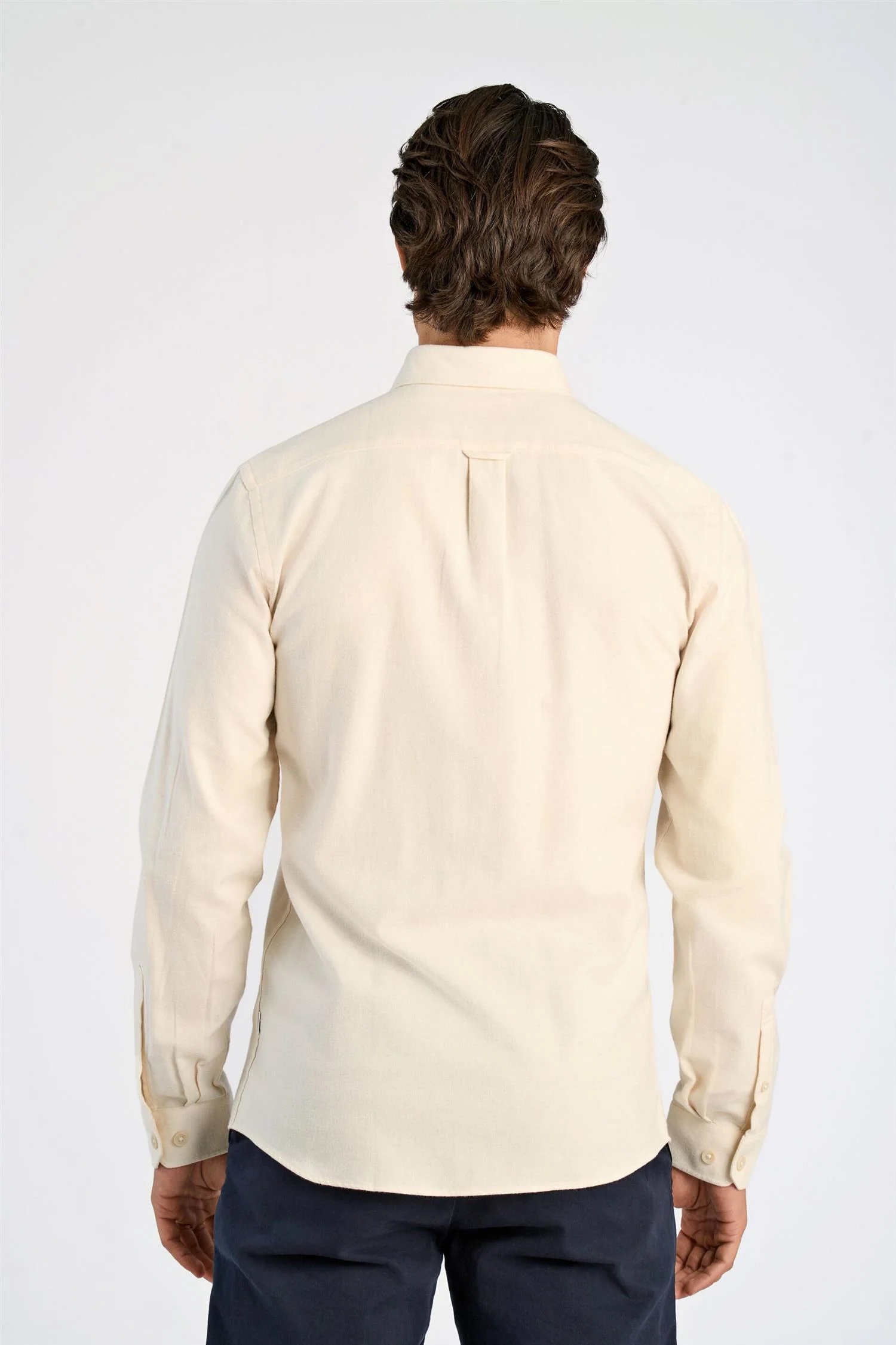 Flannel Shirt Light Sand - Image 4