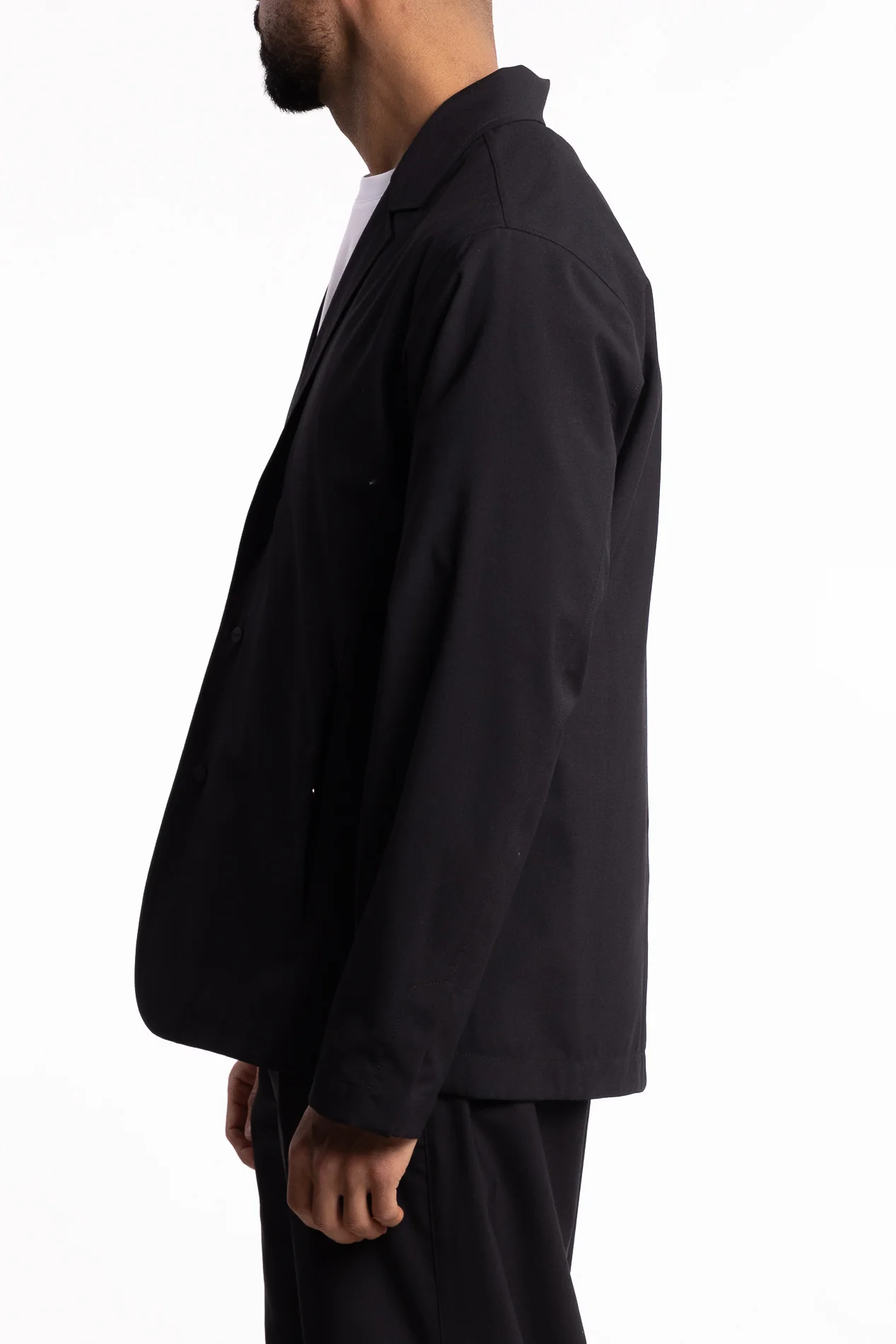 Laminar Woven Jacket Black - Image 2