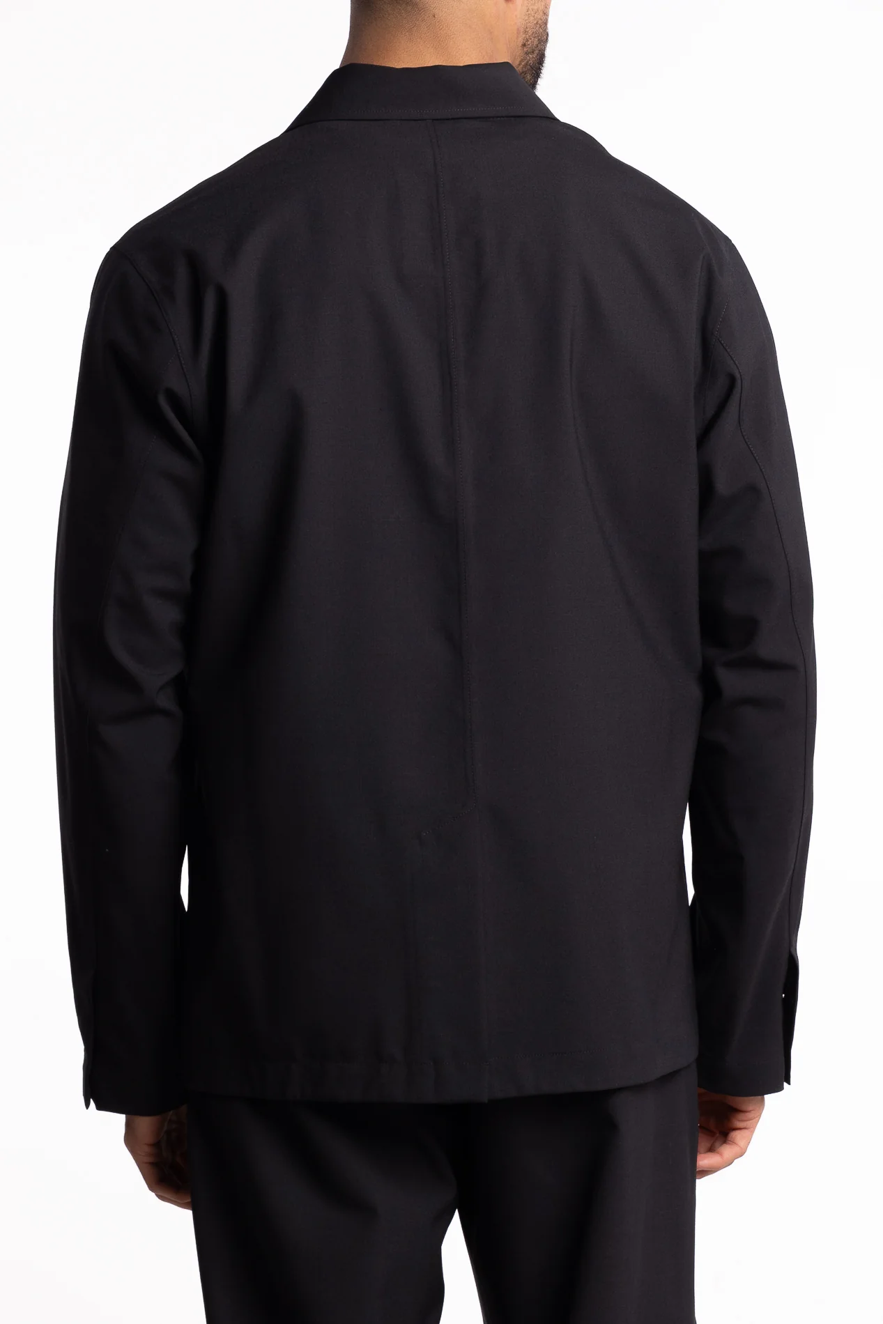 Laminar Woven Jacket Black - Image 3