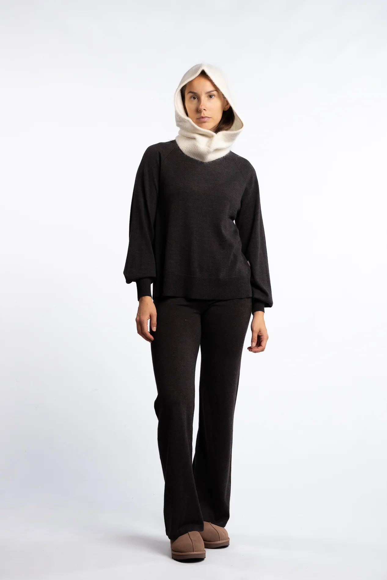 Kajsa Chunky Balaclava- Bright White - Image 7