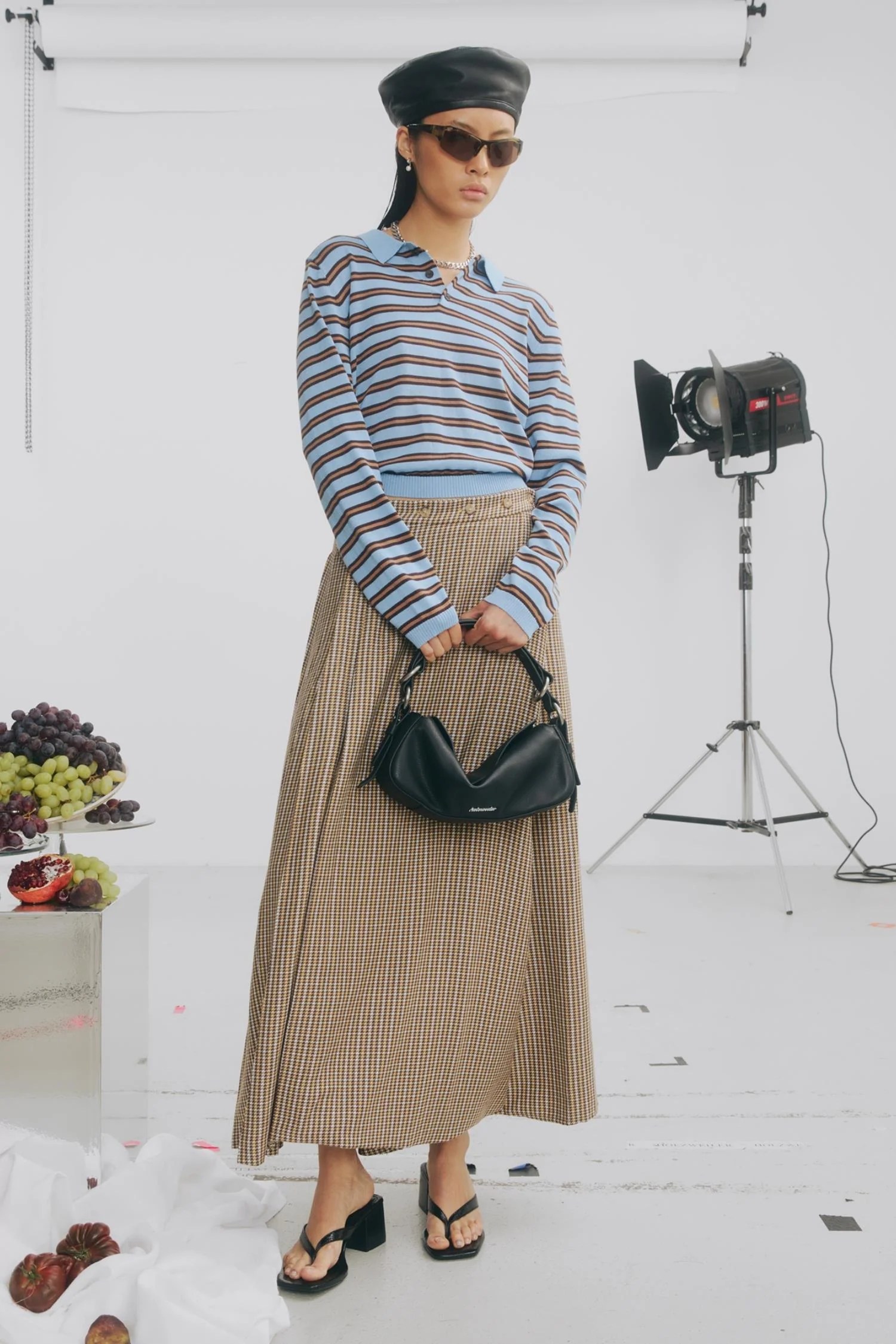 Florence Stripe Polo - Blue Mix - Image 2