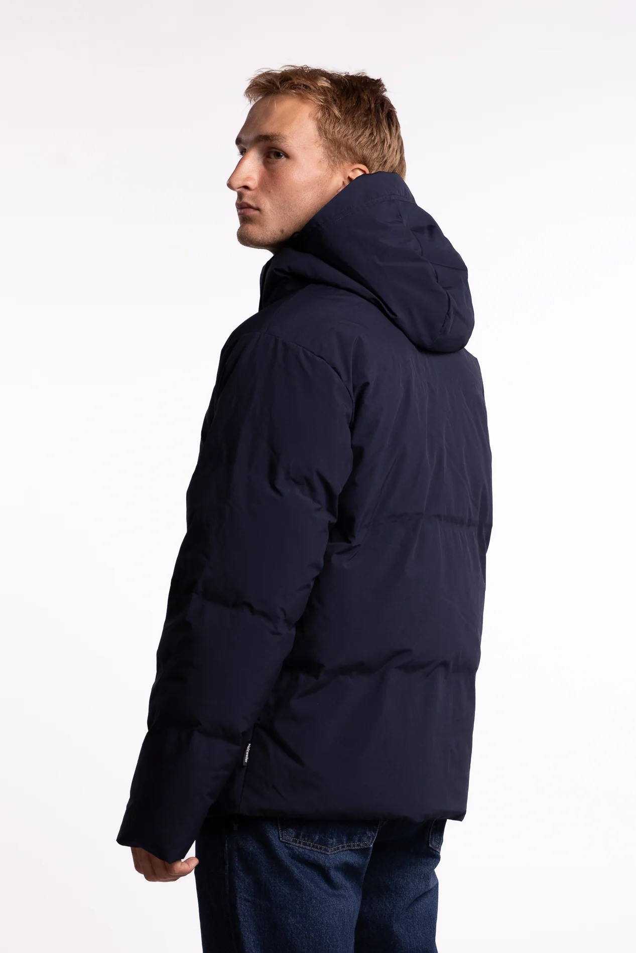 Dovre Lt Down Jacket Dk. Navy - Image 2