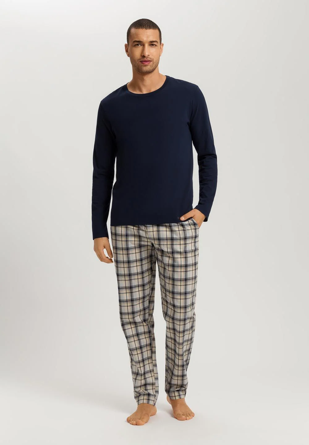 Long Pants Cardamom Check - Image 5