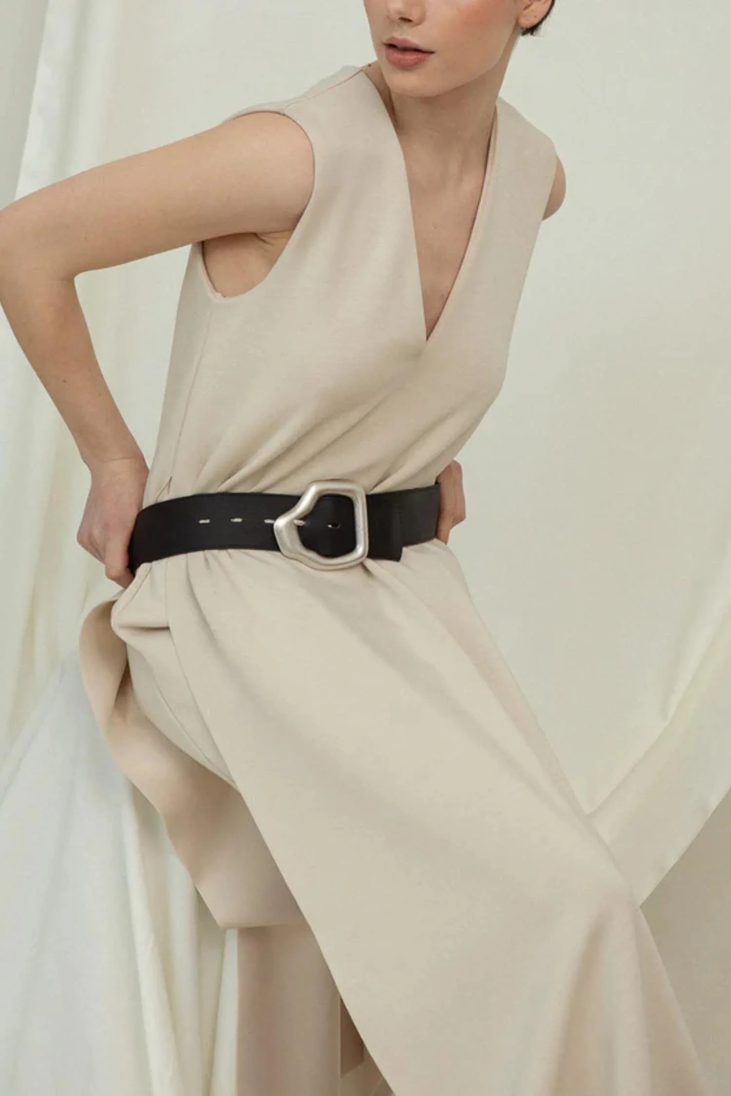 Ako Belt- Black Silver - Image 2