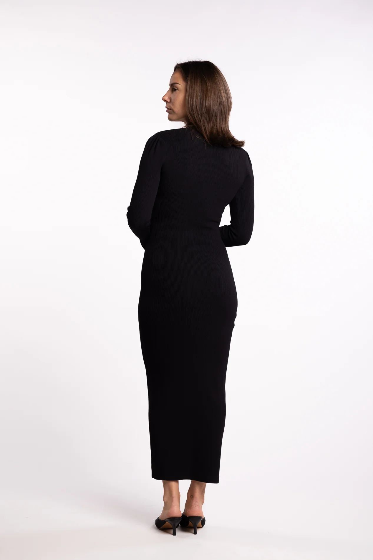 Milano Dress- Black - Image 4