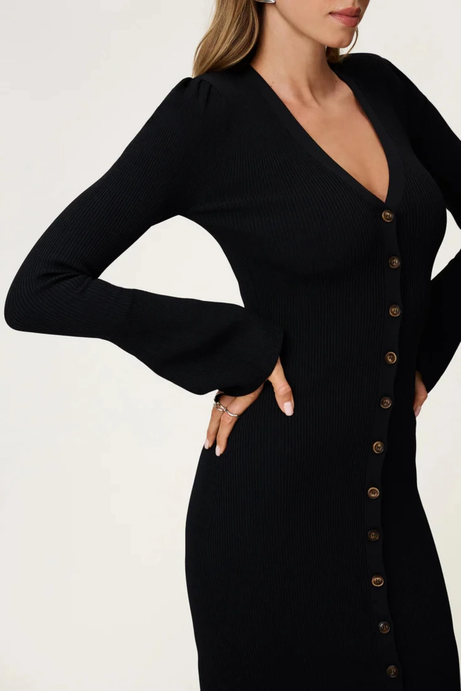 Milano Dress- Black - Image 7