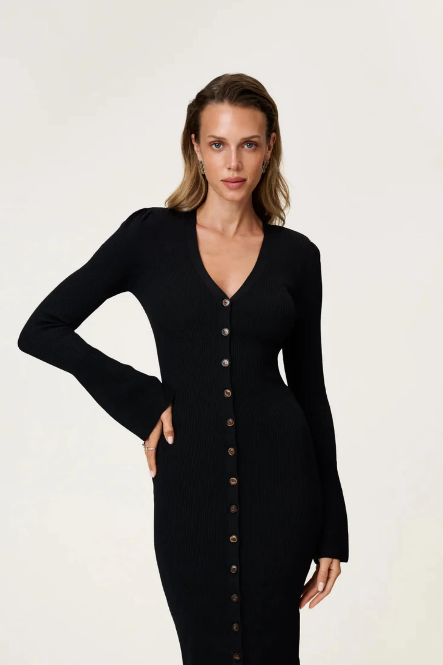 Milano Dress- Black - Image 8