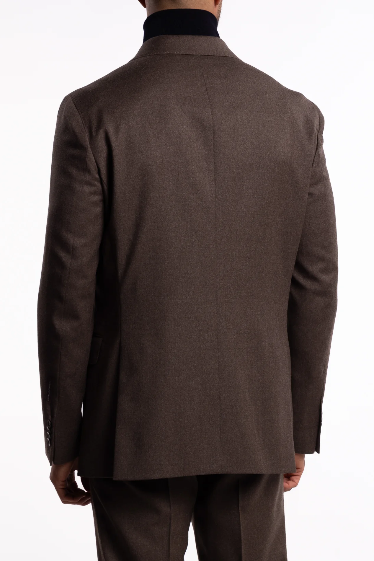 Farris Double Breasted Blazer Beige Melange - Image 3