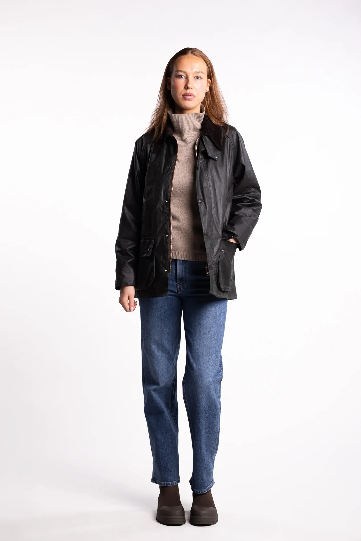 Bedale Wax Jacket- Sage - Image 4