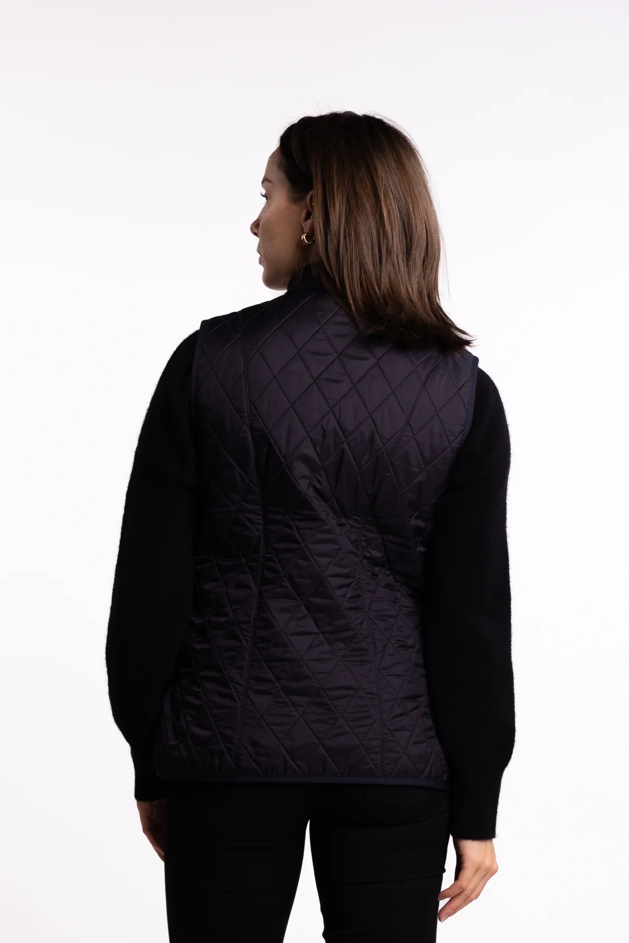 Betty Fleece Vest- Navy - Image 3