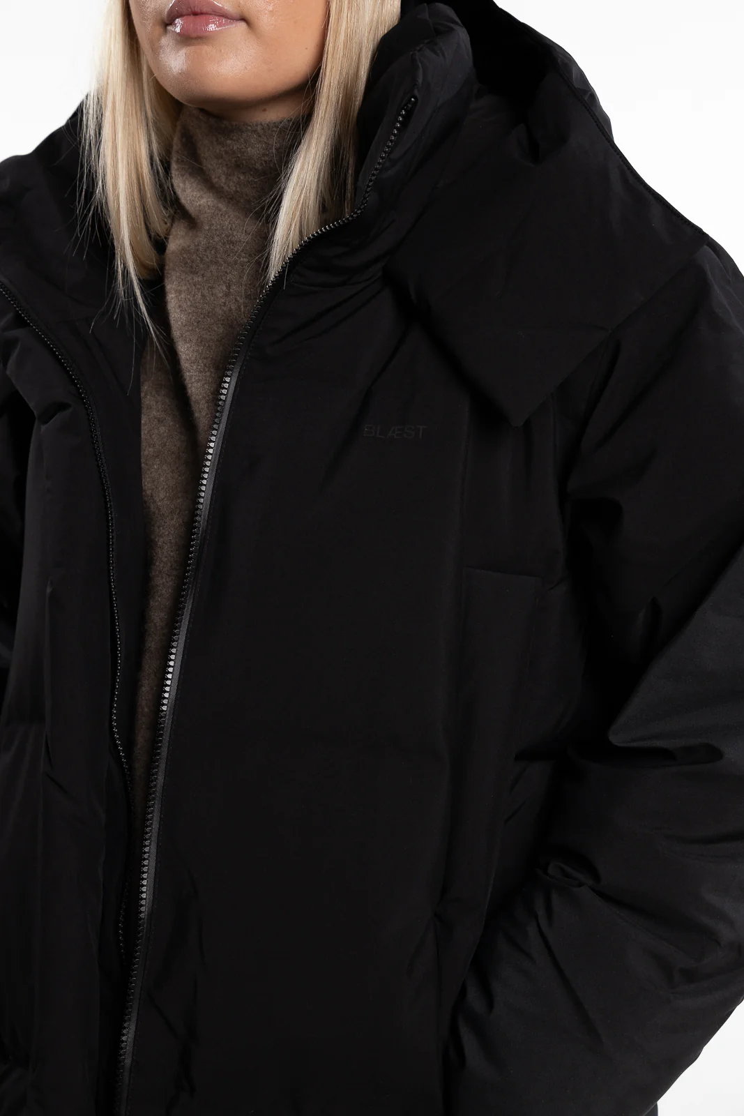 Stranda Down Jacket- Black - Image 3