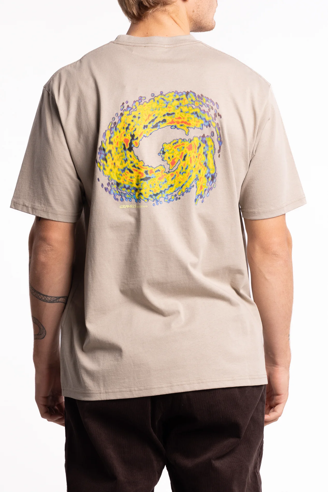 Hurricane Tee Beige - Image 3